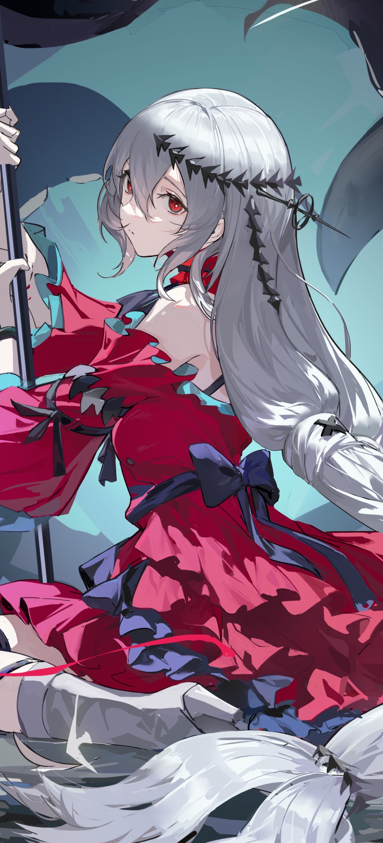 Video Game Arknights, Skadi (Arknights), 1228x2700, Phone HD Wallpaper
