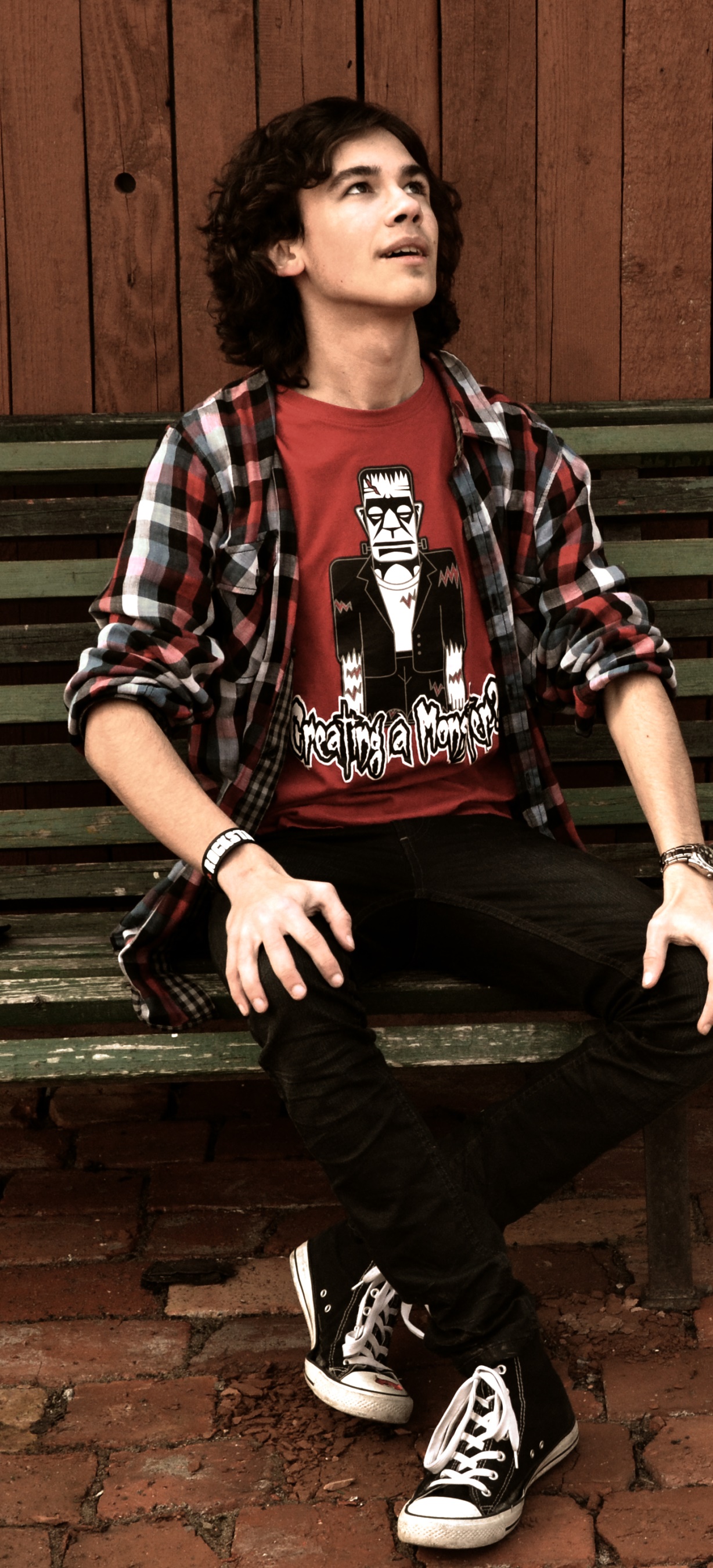 Men Model, Bench, 1228x2700, Phone HD Wallpaper