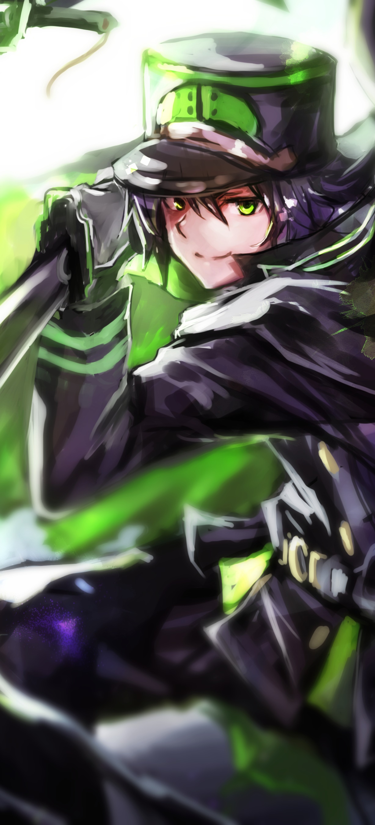 Anime Seraph of the End, Yūichirō Hyakuya, 1228x2700, Phone HD Wallpaper