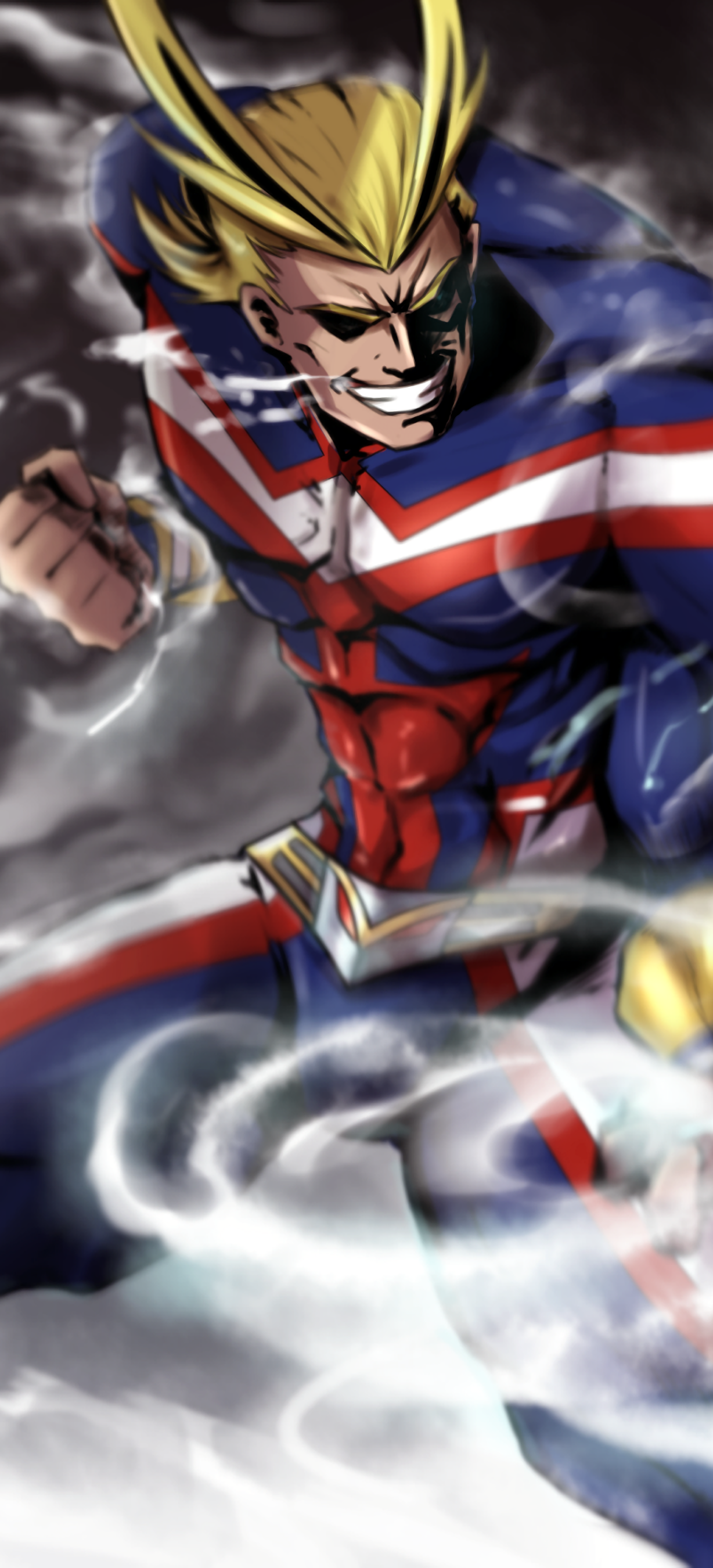 Anime My Hero Academia, All Might, Toshinori Yagi, 1228x2700, Phone HD Wallpaper