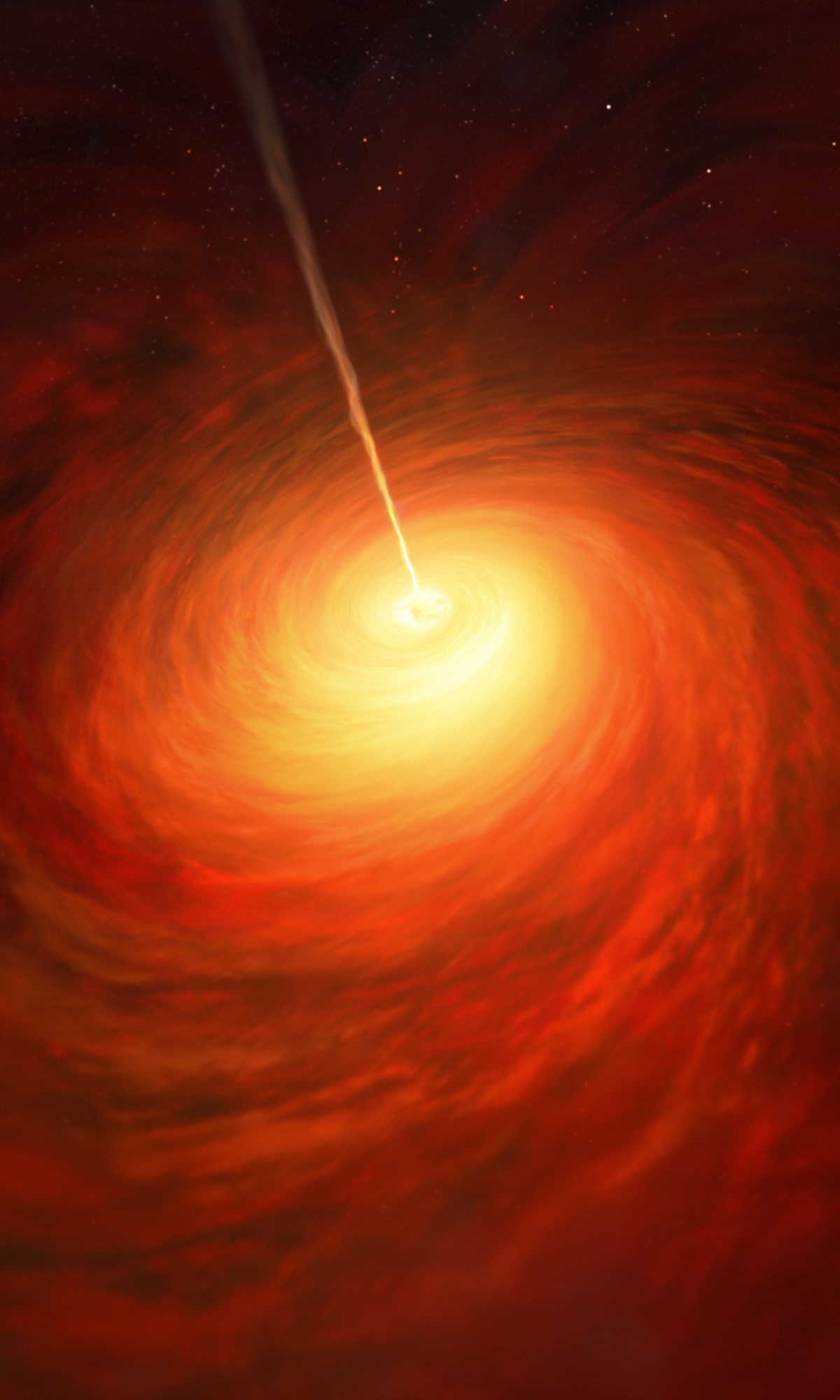 Sci Fi Black Hole, Messier 87, 1200x2000, Phone HD Wallpaper