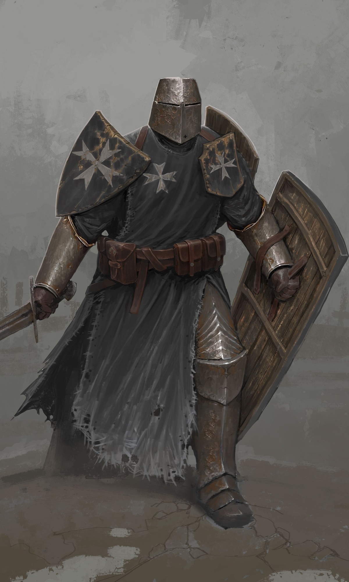 Fantasy Knight, Warrior, Armor, 1200x2000, Phone HD Wallpaper