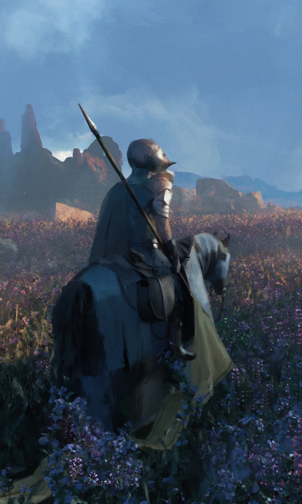 Fantasy Knight, 1200x2000, Phone HD Wallpaper