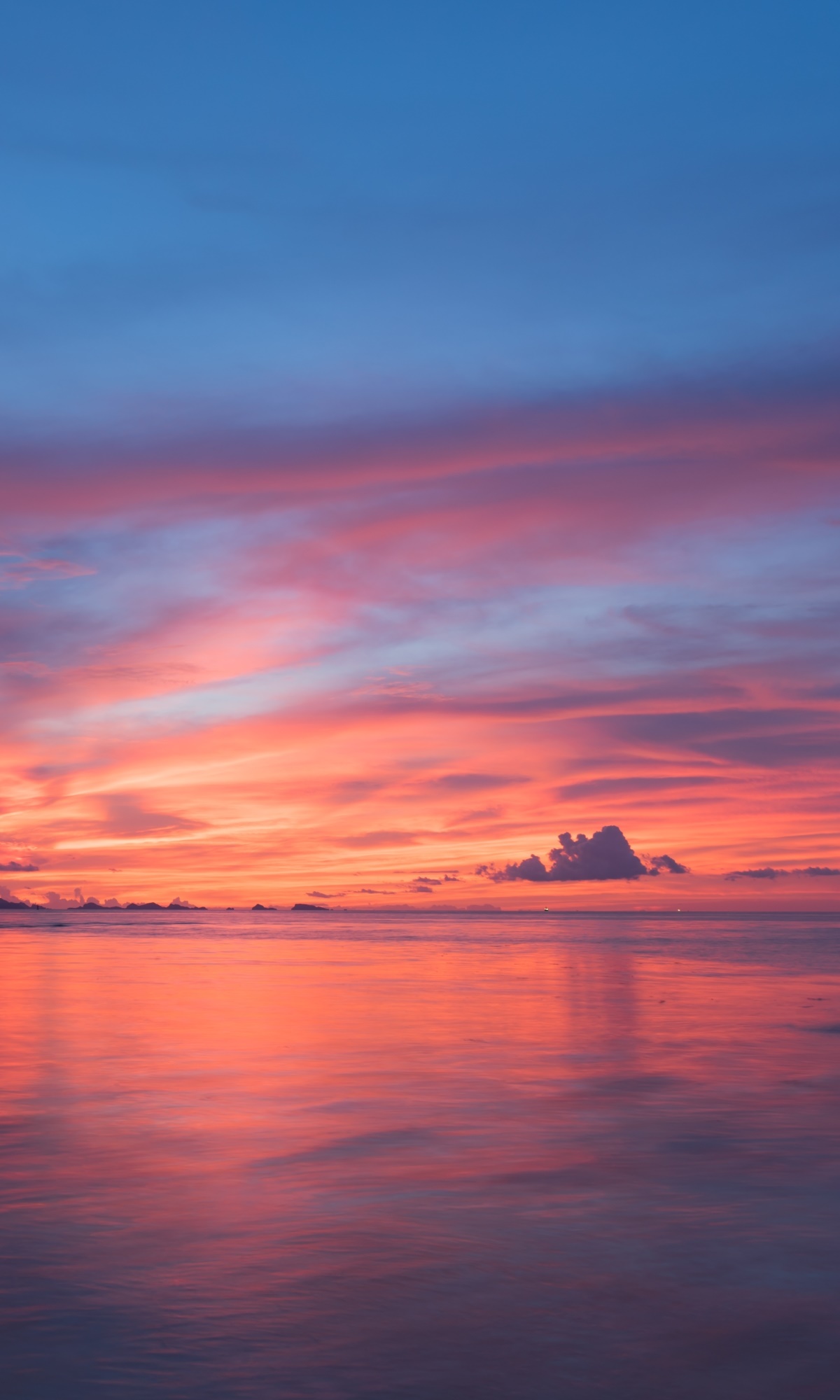Earth Sunset, Horizon, 1200x2000, Phone HD Wallpaper