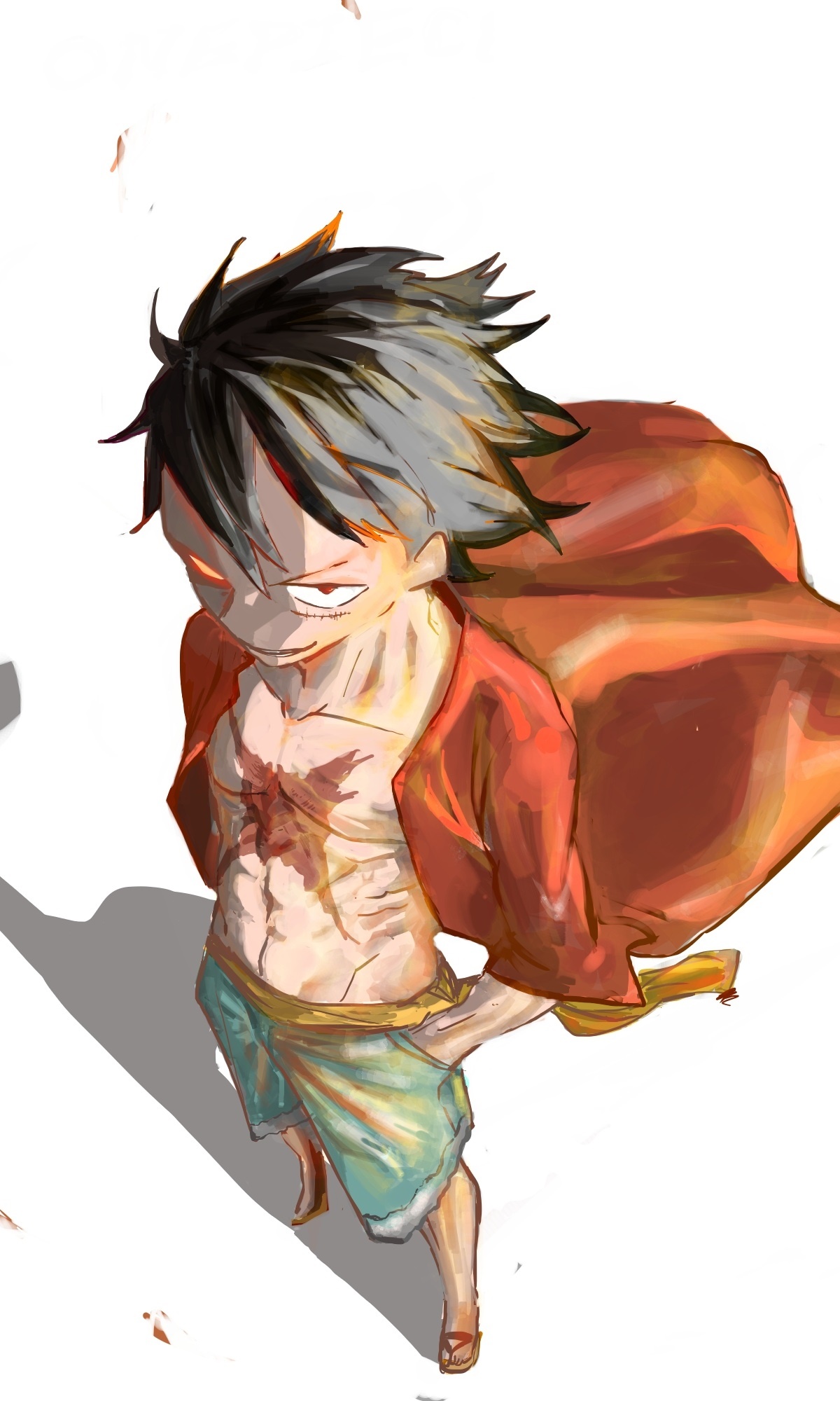 Anime One Piece, Monkey D. Luffy, 1200x2000, Phone HD Wallpaper