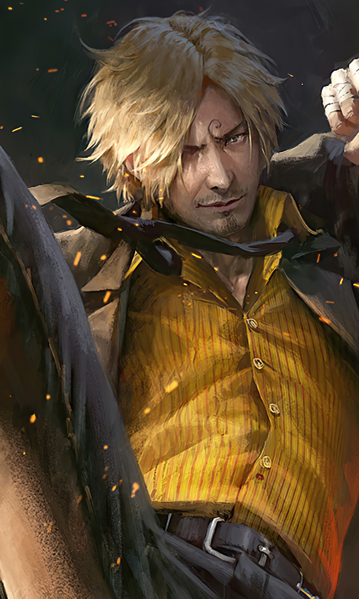 Anime One Piece, Sanji (One Piece), 1200x2000, Phone HD Wallpaper