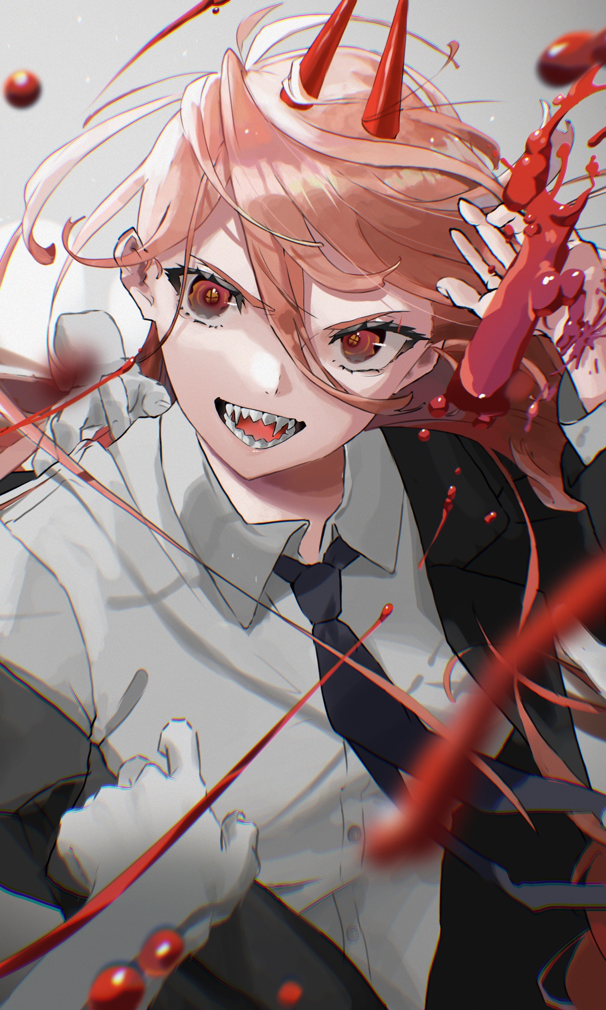 Anime Chainsaw Man, Power (Chainsaw Man), 1200x2000, Phone HD Wallpaper