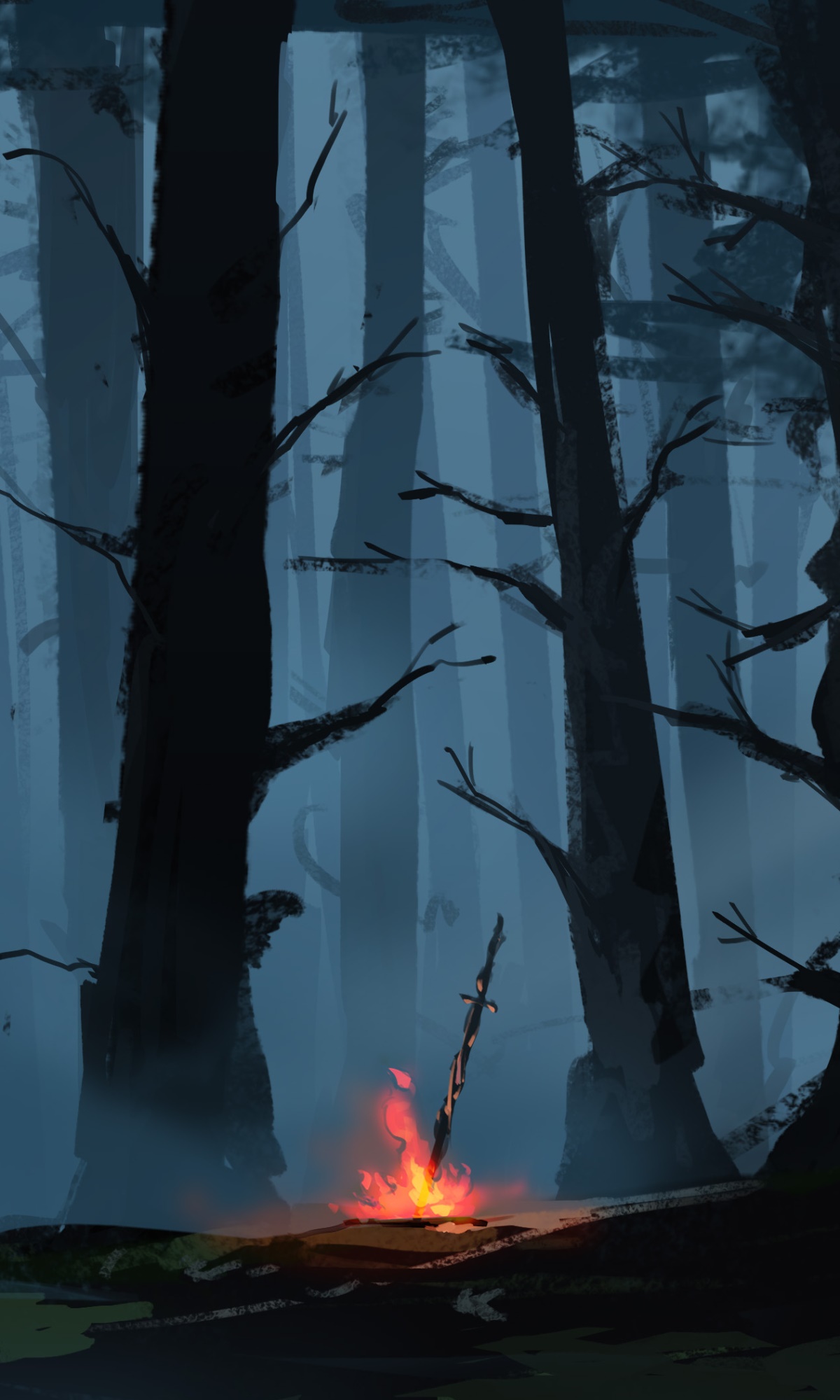 Video Game Dark Souls, Forest, 1200x2000, Phone HD Wallpaper