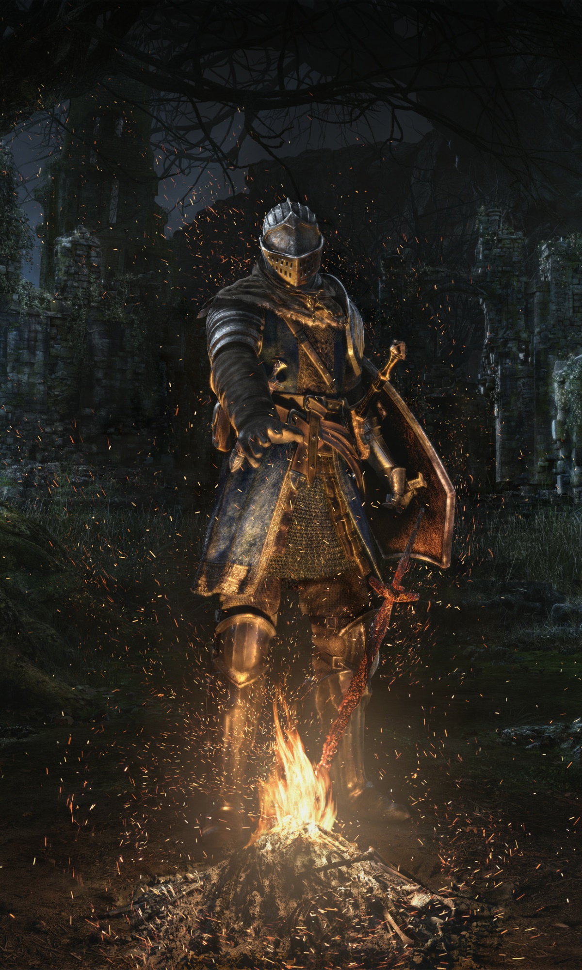 Video Game Dark Souls, 1200x2000, Phone HD Wallpaper