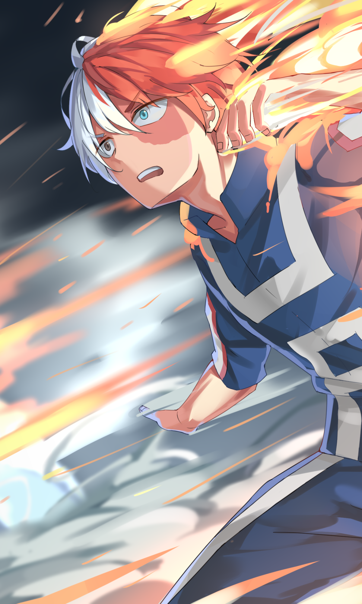 Anime My Hero Academia, Shoto Todoroki, 1200x2000, Phone HD Wallpaper