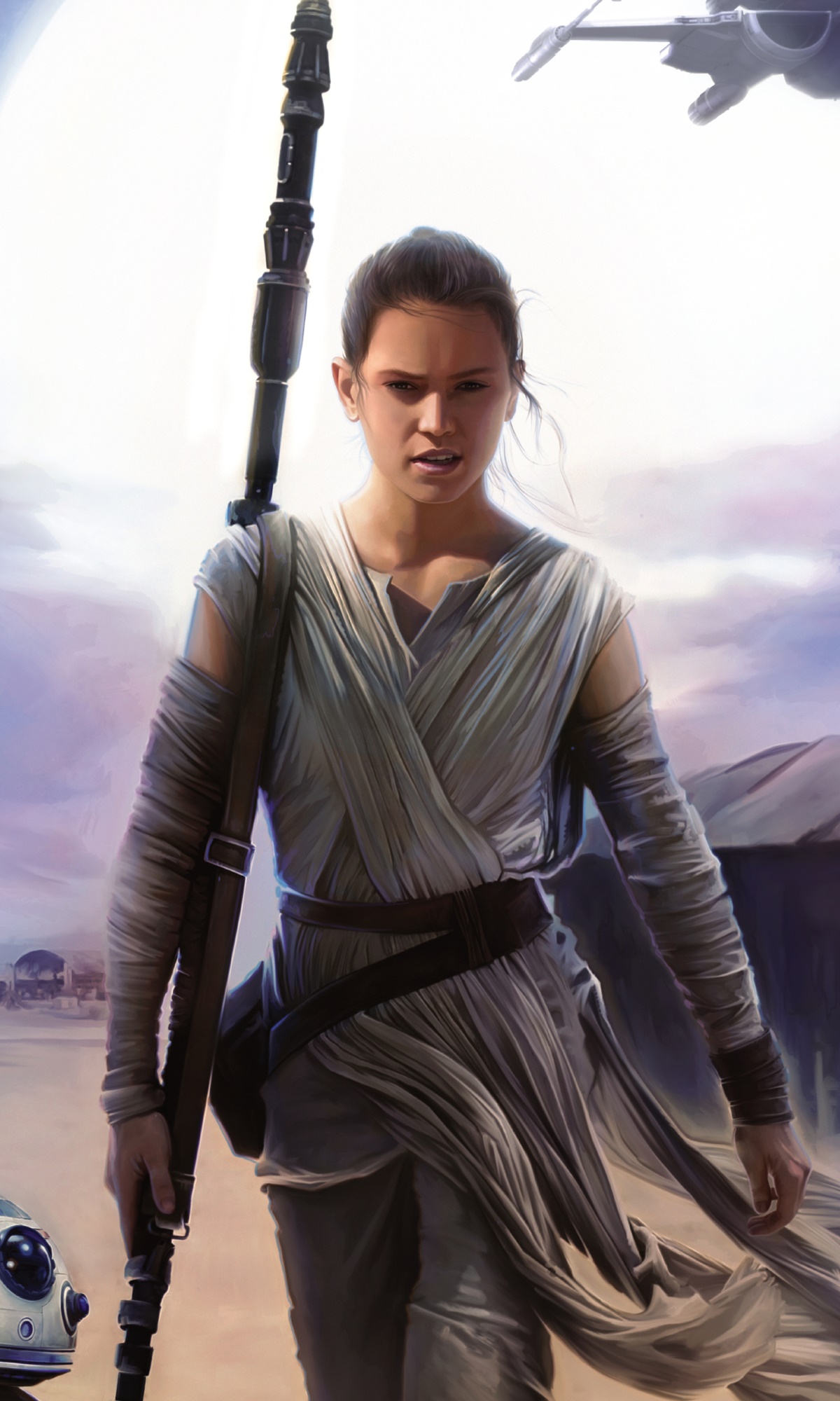 Movie Star Wars Episode VII: The Force Awakens, Rey (Star Wars), Star Wars, 1200x2000, Phone HD Wallpaper