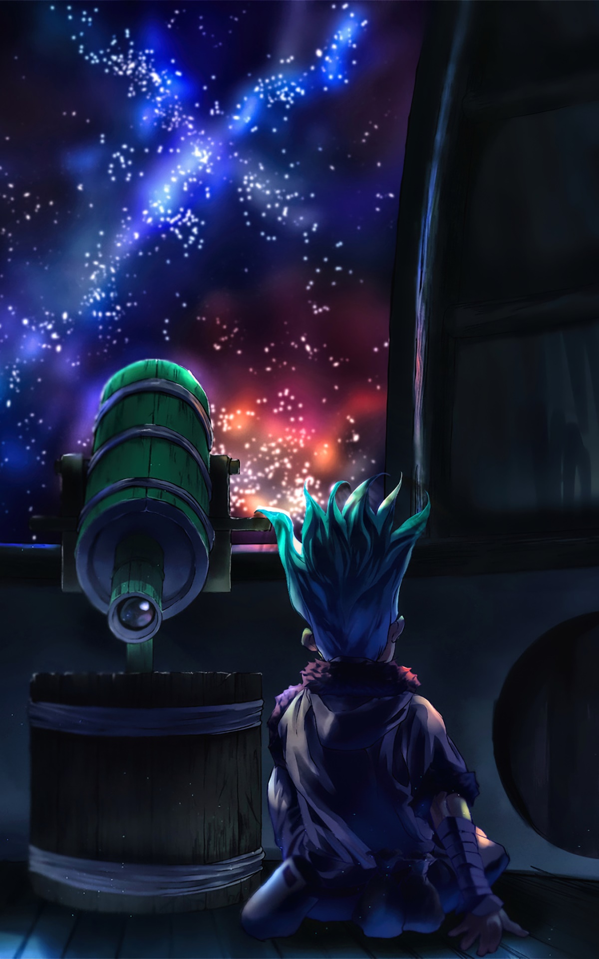 Anime Dr. Stone, Senku Ishigami, 1200x1920, Phone HD Wallpaper
