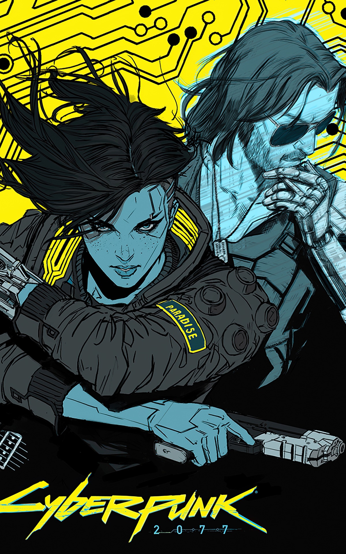 Video Game Cyberpunk 2077, 1200x1920, Phone HD Wallpaper