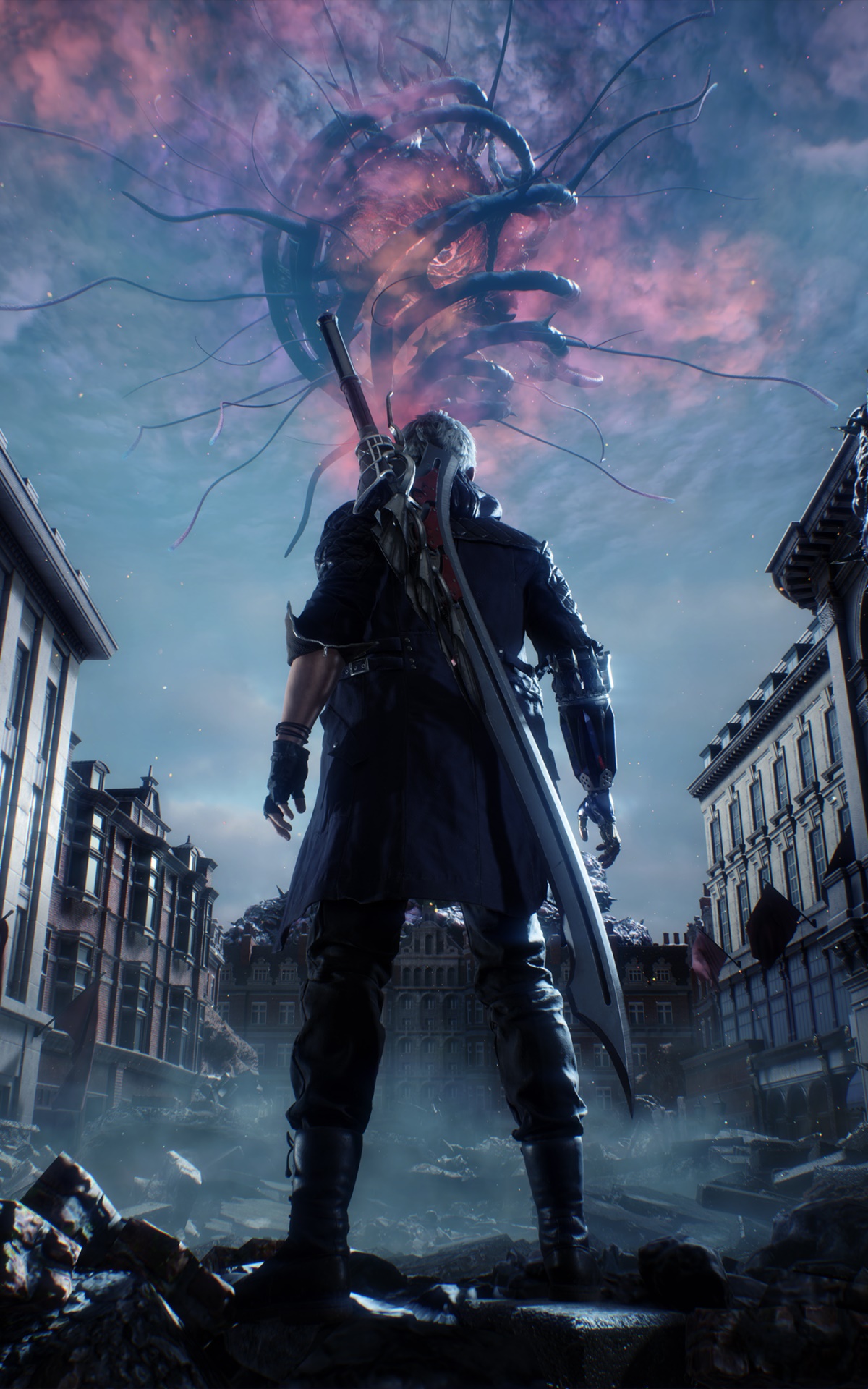 Video Game Devil May Cry 5, Nero (Devil May Cry), 1200x1920, Phone HD Wallpaper
