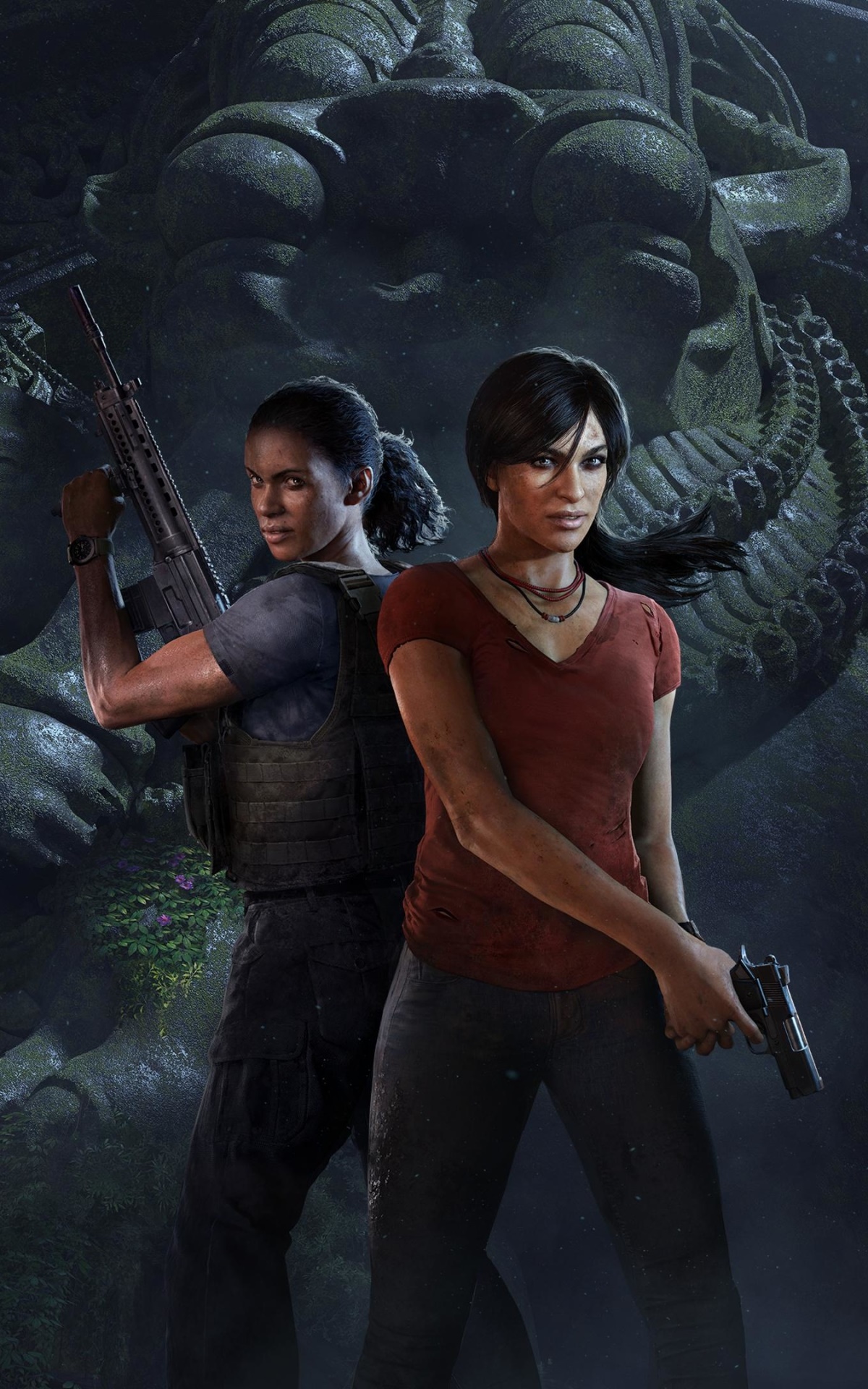Video Game Uncharted: The Lost Legacy, Nadine Ross, Chloe Frazer, 1200x1920, Phone HD Wallpaper
