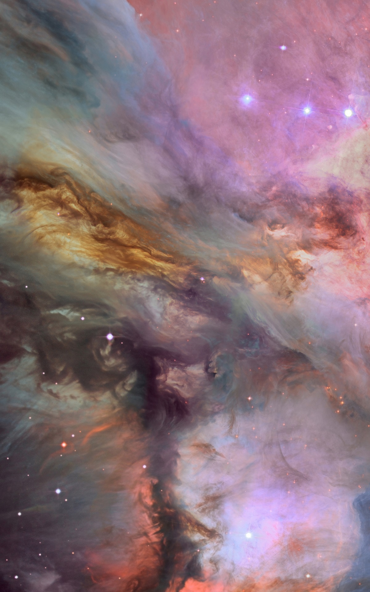Sci Fi Nebula, Space, Stars, Colors, 1200x1920, Phone HD Wallpaper