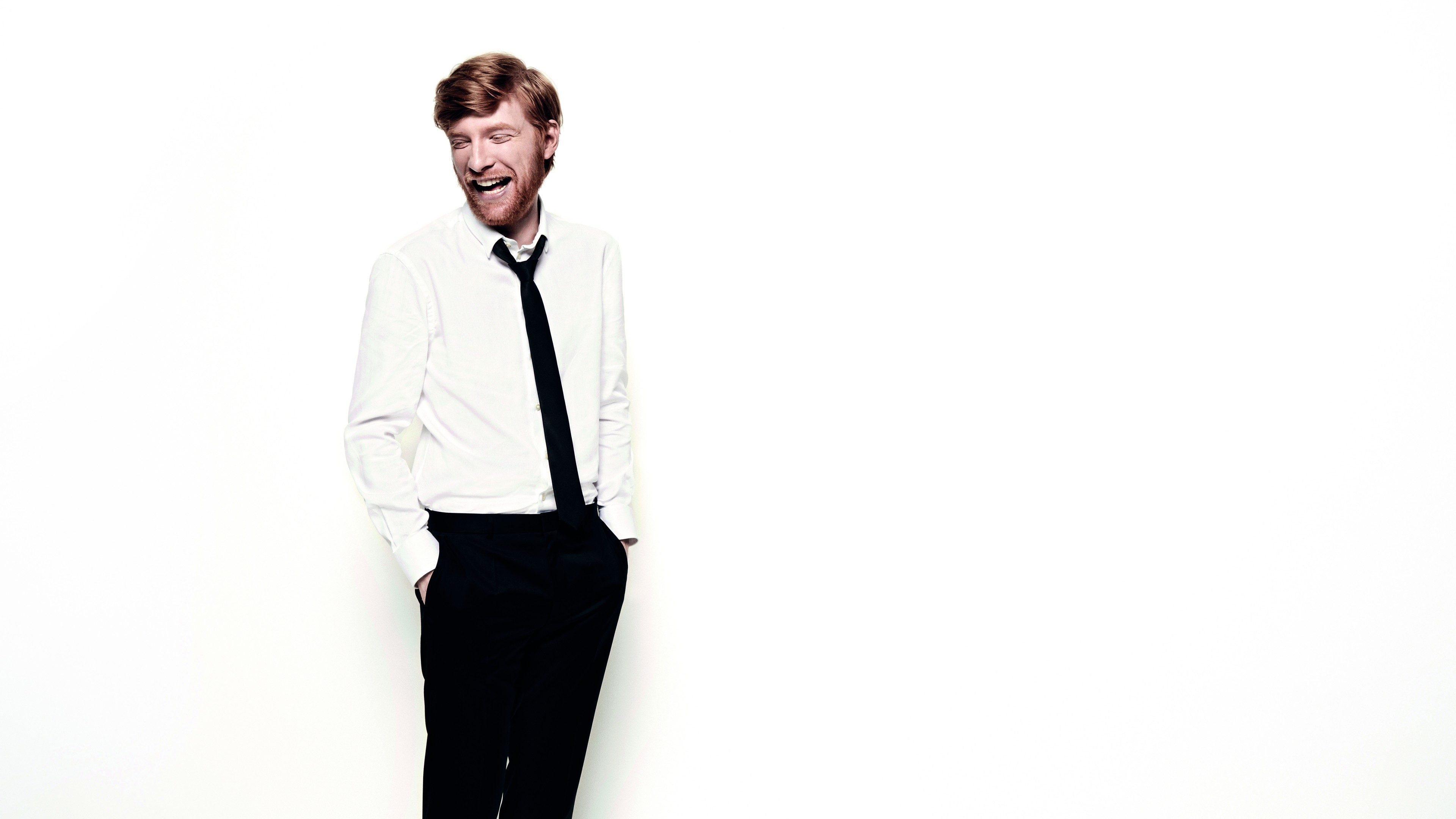 Domhnall Gleeson, 4k, photo, HD Wallpaper