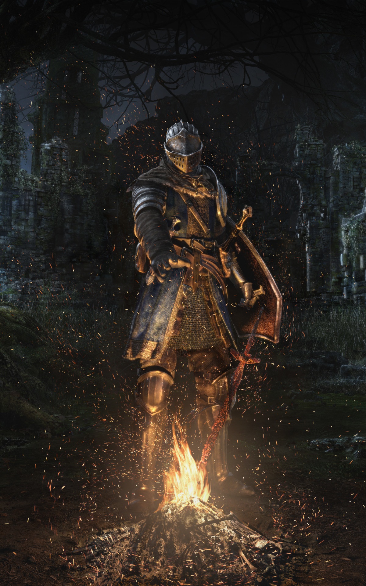 Video Game Dark Souls, 1200x1920, Phone HD Wallpaper