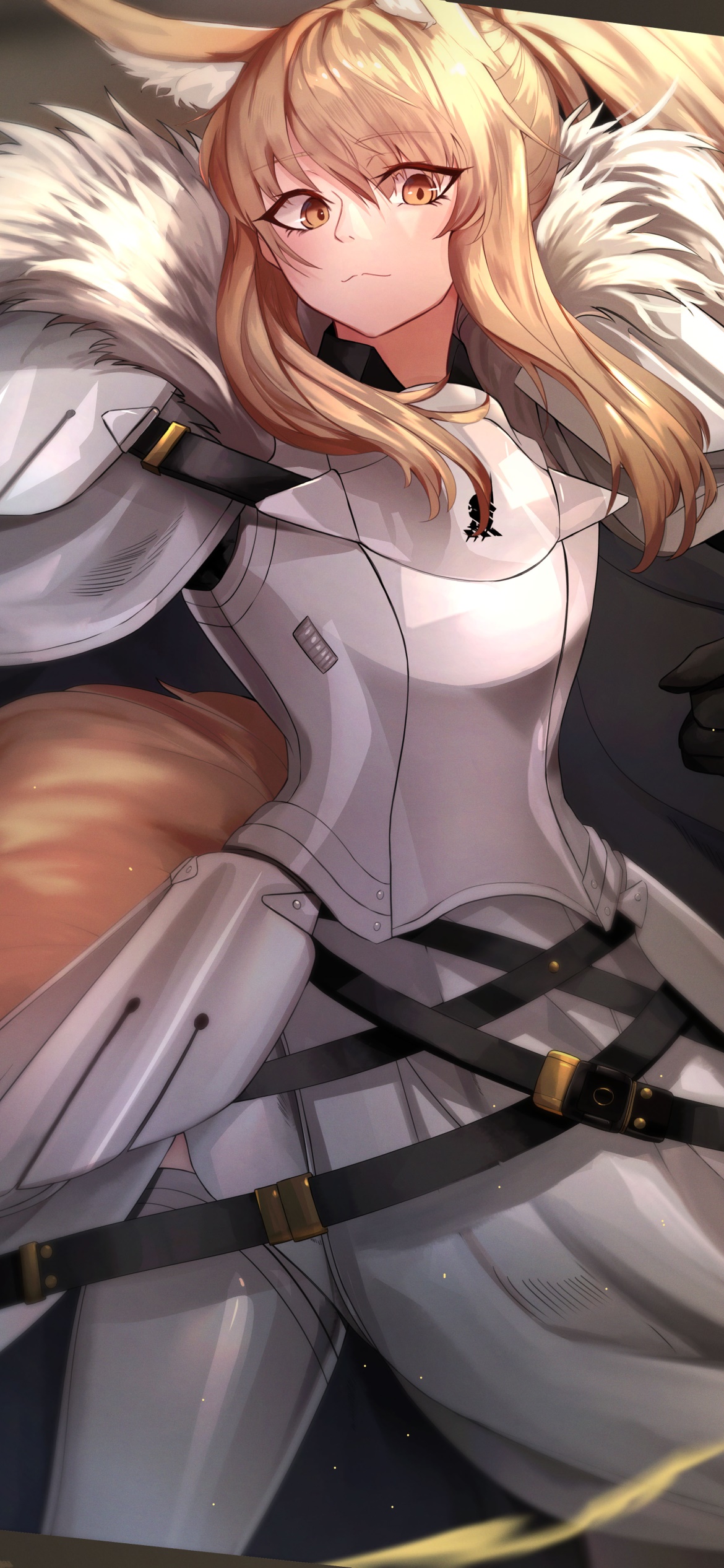 Video Game Arknights, Yellow Eyes, Nearl (ArKnights), 1170x2532, Phone HD Wallpaper
