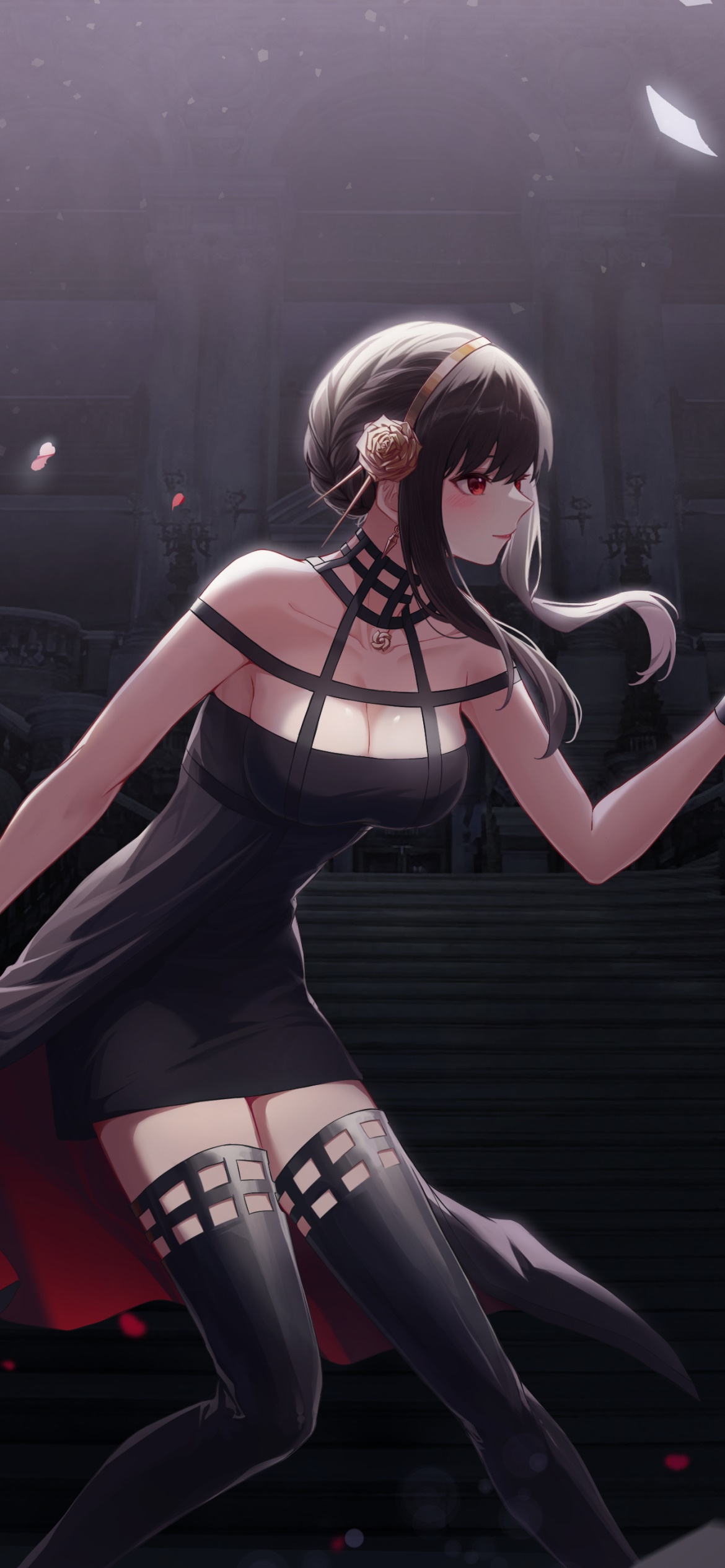 Anime Spy x Family, Yor Forger, 1170x2532, Phone HD Wallpaper