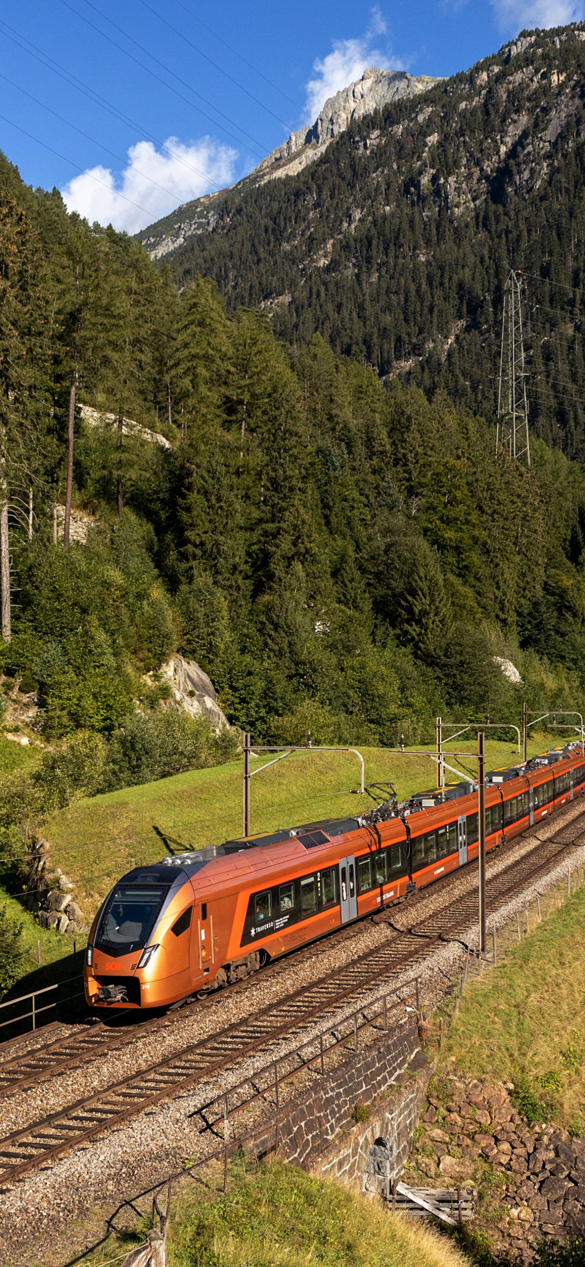 Vehicles Train, Switzerland, 1170x2532, Phone HD Wallpaper