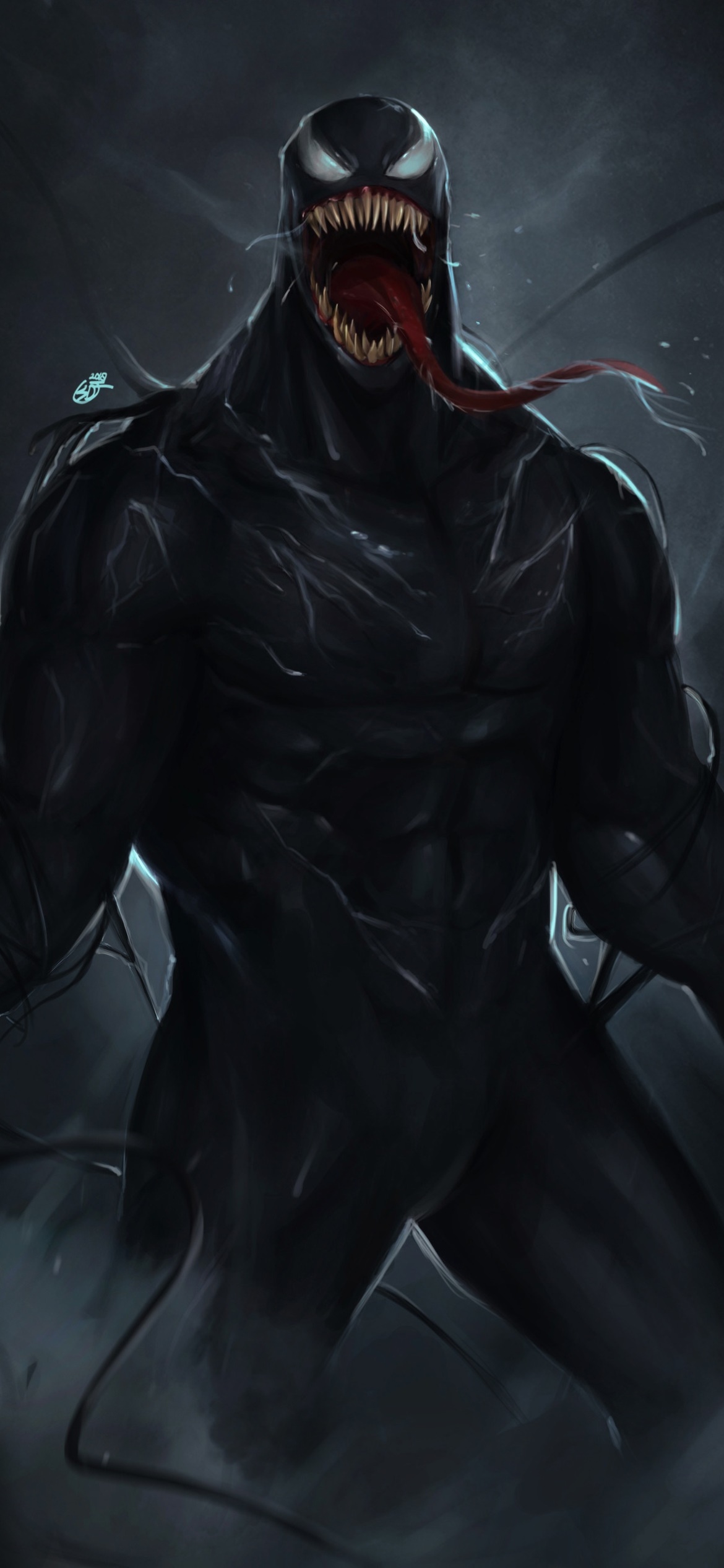 Comics Venom, 1170x2532, Phone HD Wallpaper