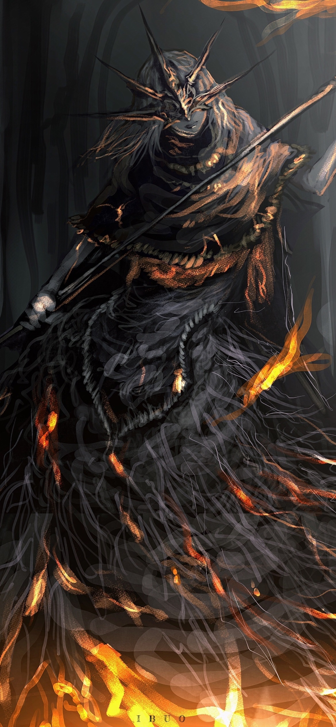 Video Game Dark Souls III, Aldrich (Dark Souls), 1170x2532, Phone HD Wallpaper