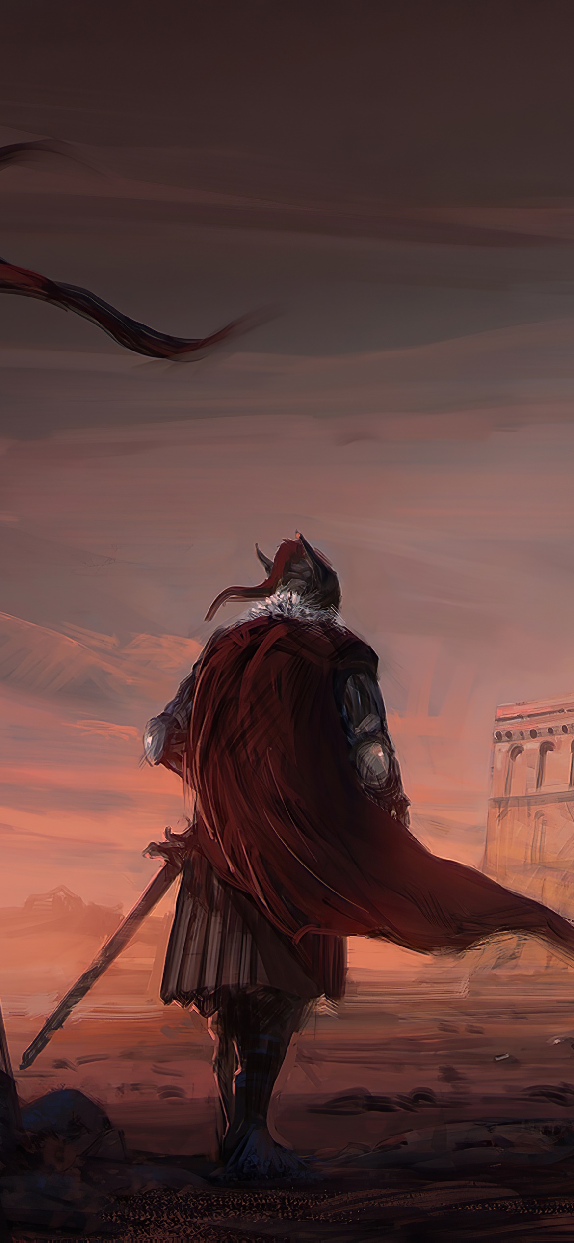 Fantasy Knight, Warrior, 1170x2532, Phone HD Wallpaper