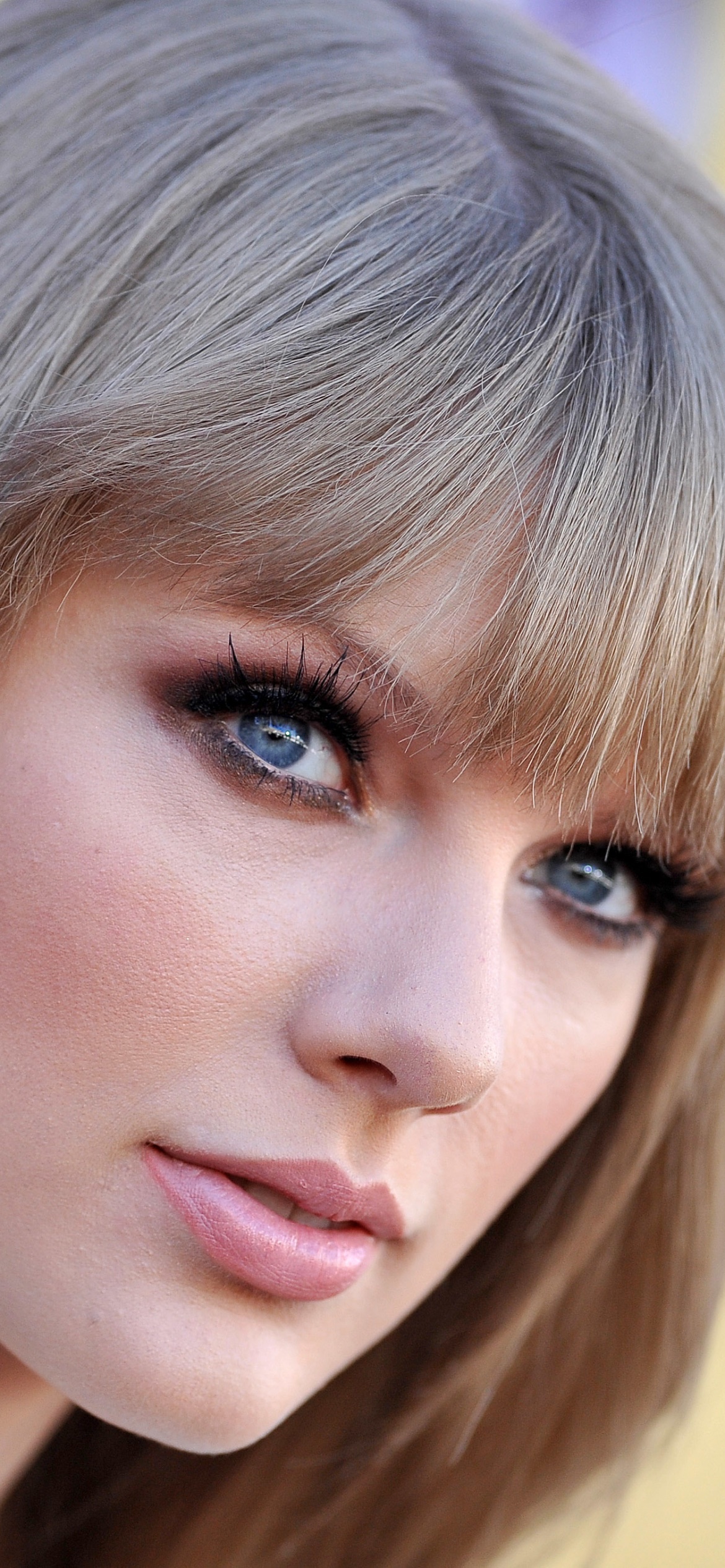 Music Taylor Swift, Blue Eyes, Face, Singer, Blonde, American, 1170x2532, Phone HD Wallpaper