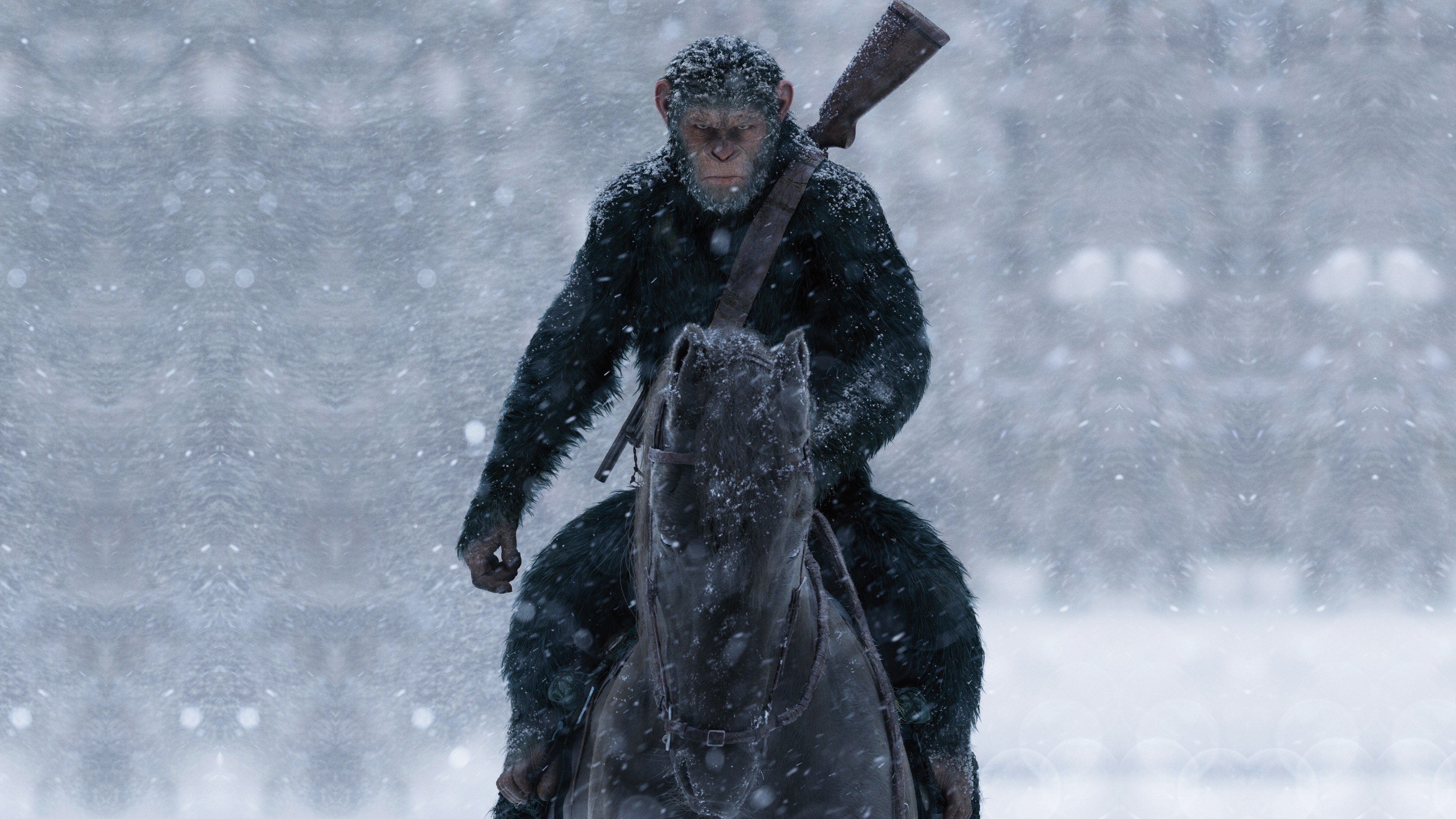 War for the Planet of the Apes, 4K, HD Wallpaper