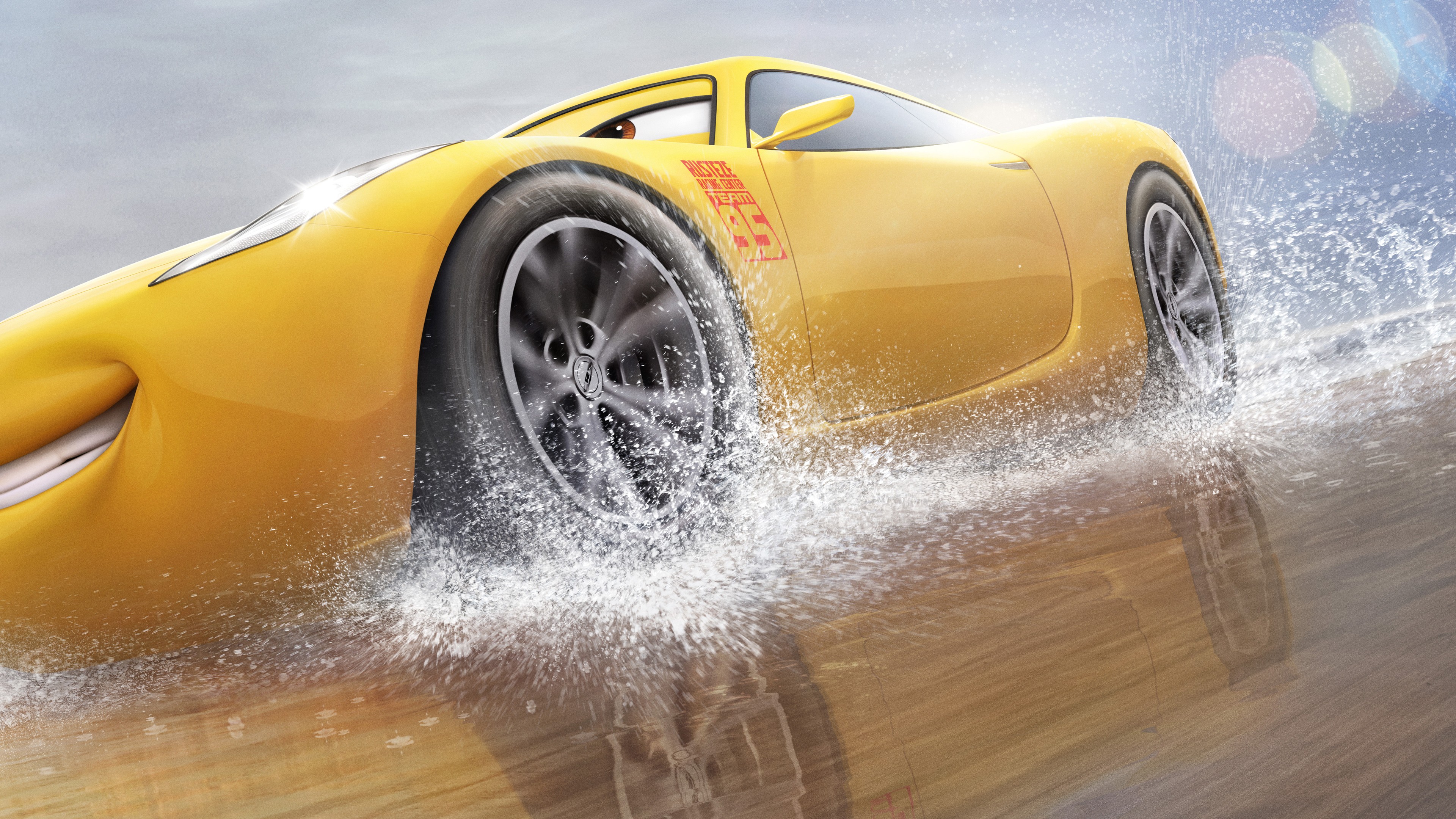 Cars 3, 4k, Lightning McQueen, poster, HD Wallpaper