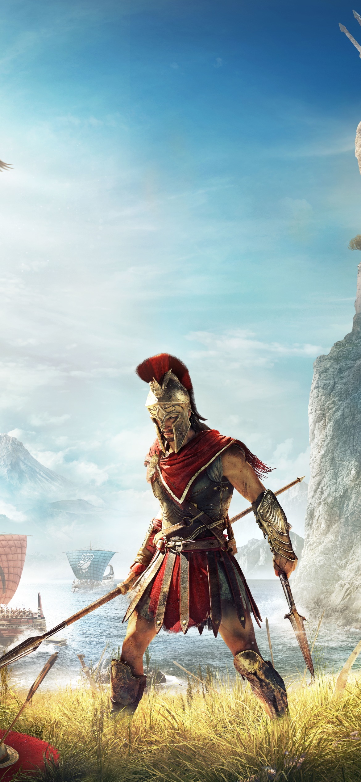 Video Game Assassins Creed Odyssey, 1170x2532, Phone HD Wallpaper