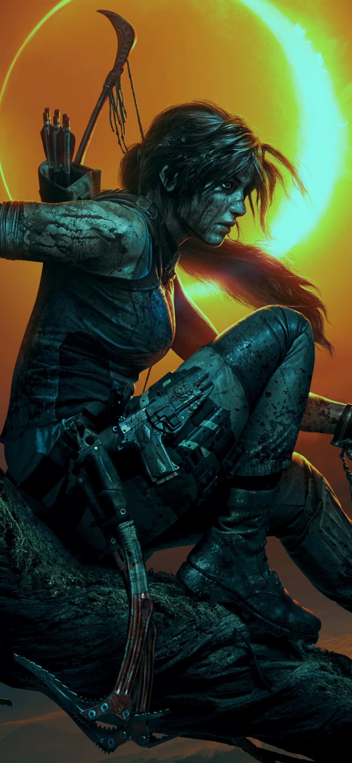 Video Game Shadow of the Tomb Raider, Lara Croft, 1170x2532, Phone HD Wallpaper