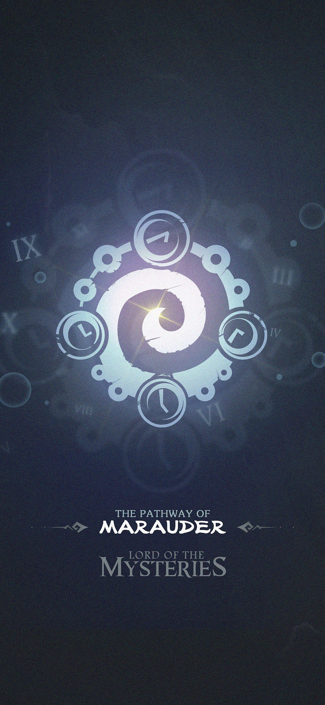 Fantasy Lord of The Mysteries, Badge, Symbol, Sigil, 1125x2436, Phone HD Wallpaper