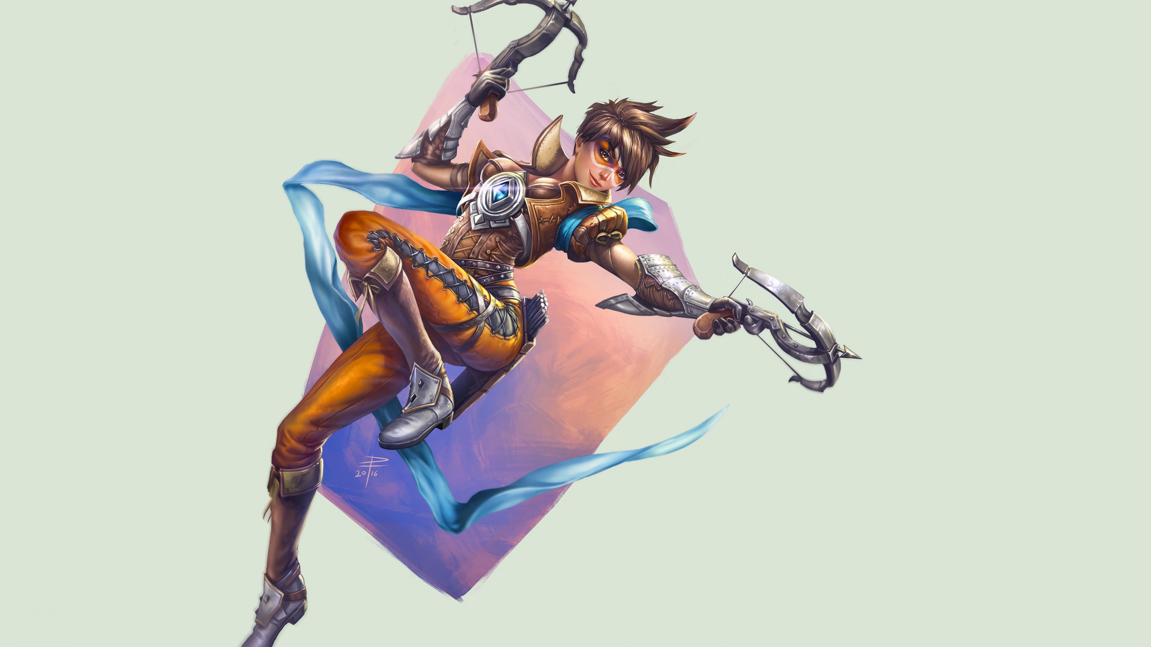 Tracer, 4K, Overwatch, HD Wallpaper