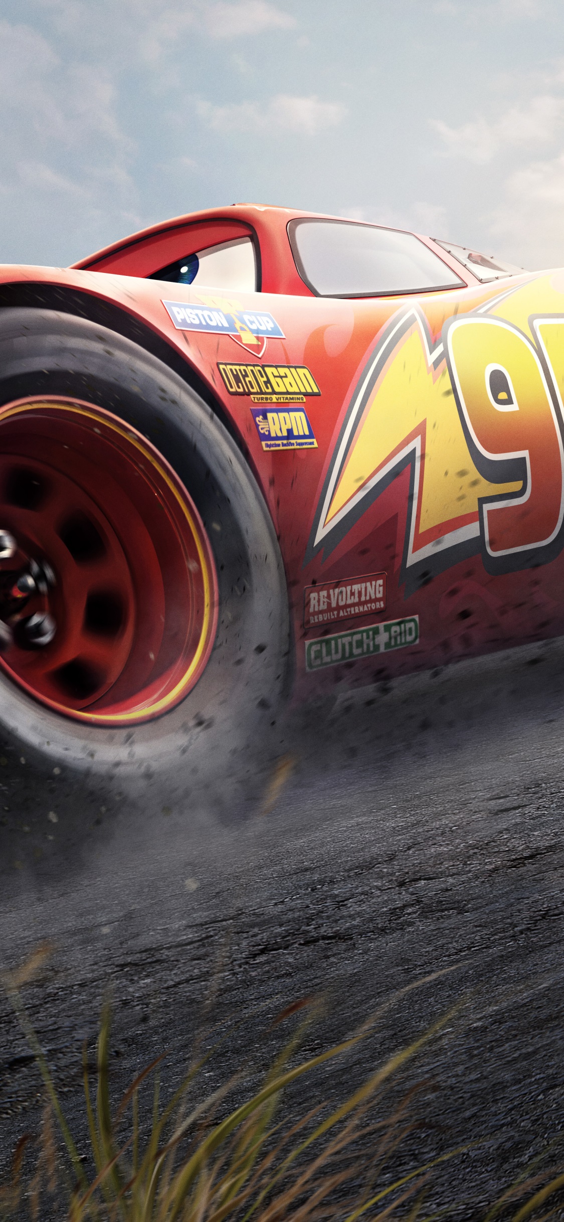 Movie Cars 3, Lightning McQueen, 1125x2436, Phone HD Wallpaper