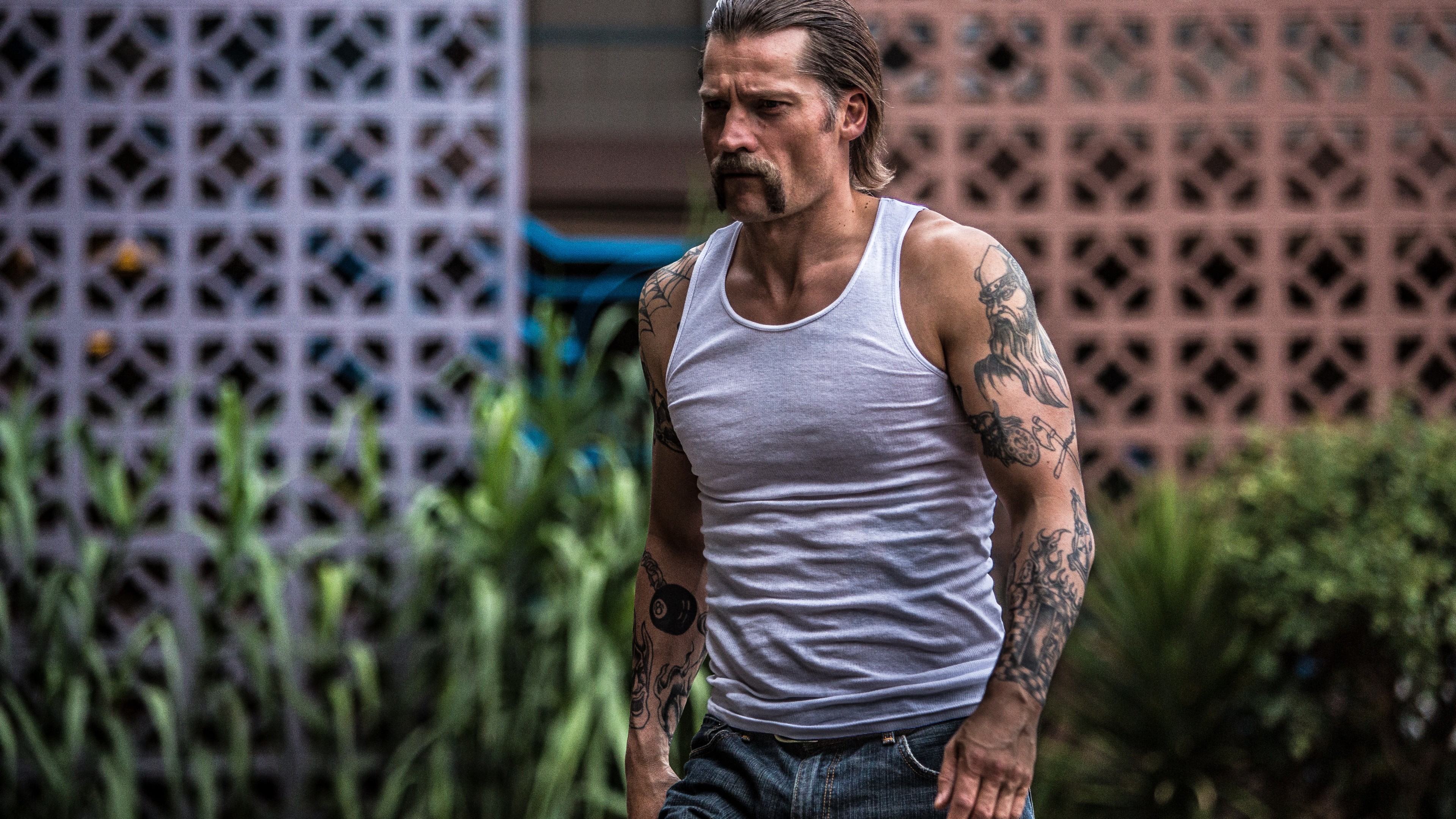 Shot Caller, Nikolaj Coster-Waldau, 4K, HD Wallpaper