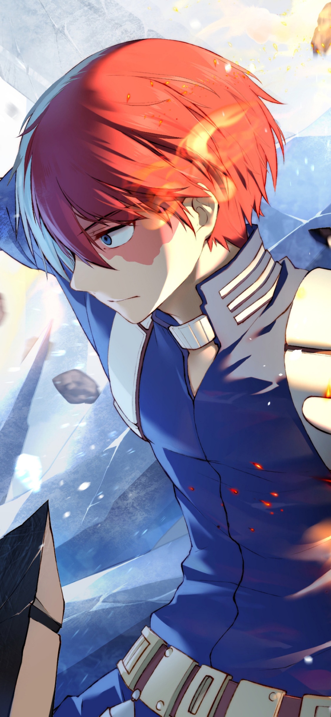 Anime My Hero Academia, Shoto Todoroki, 1125x2436, Phone HD Wallpaper
