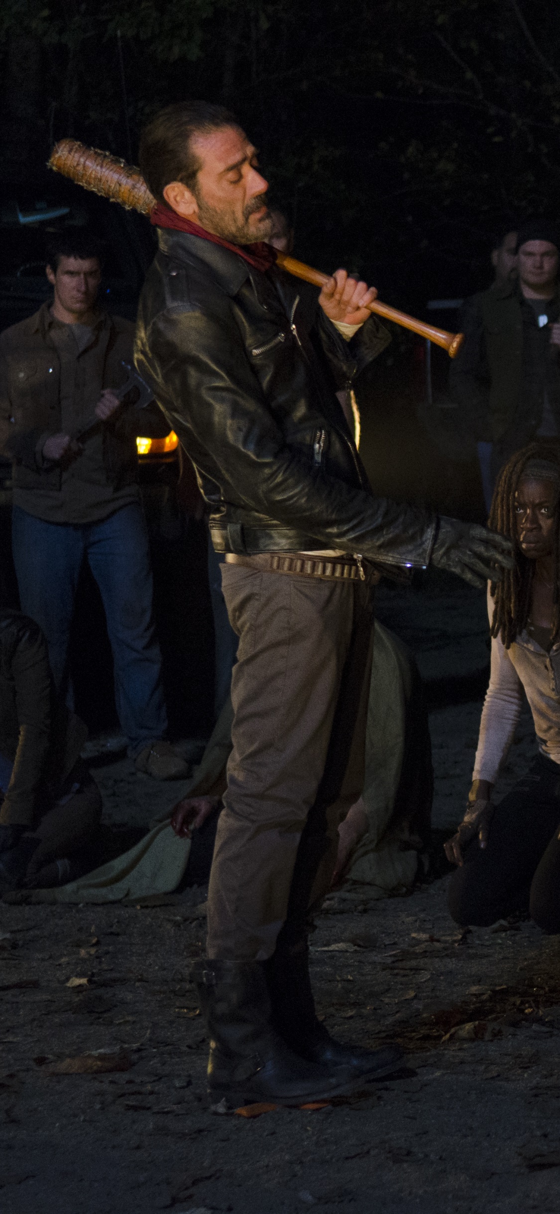 TV Show The Walking Dead, Negan (The Walking Dead), Jeffrey Dean Morgan, 1125x2436, Phone HD Wallpaper