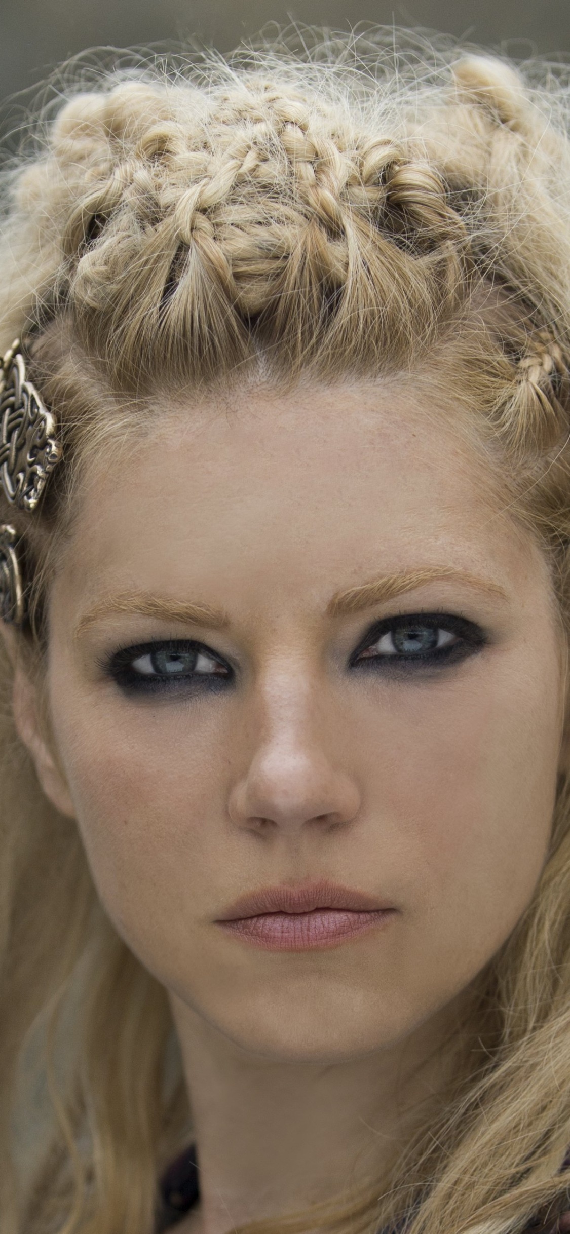 TV Show Vikings, Vikings (TV Show), Katheryn Winnick, Blonde, Lagertha (Vikings), Face, 1125x2436, Phone HD Wallpaper