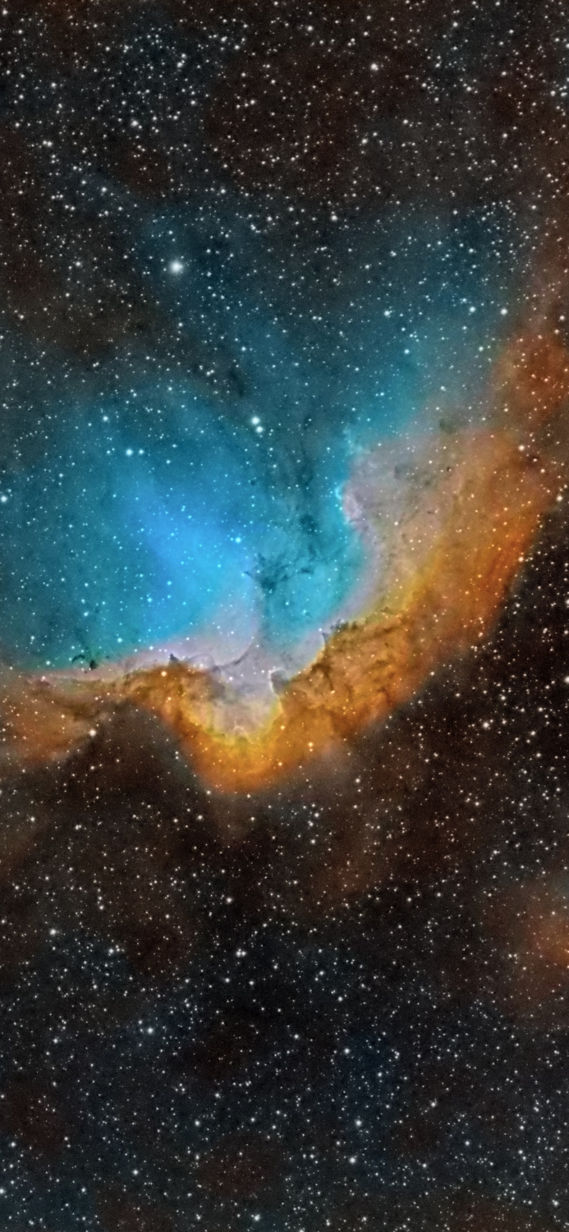 Sci Fi Nebula, Space, Stars, 1125x2436, Phone HD Wallpaper