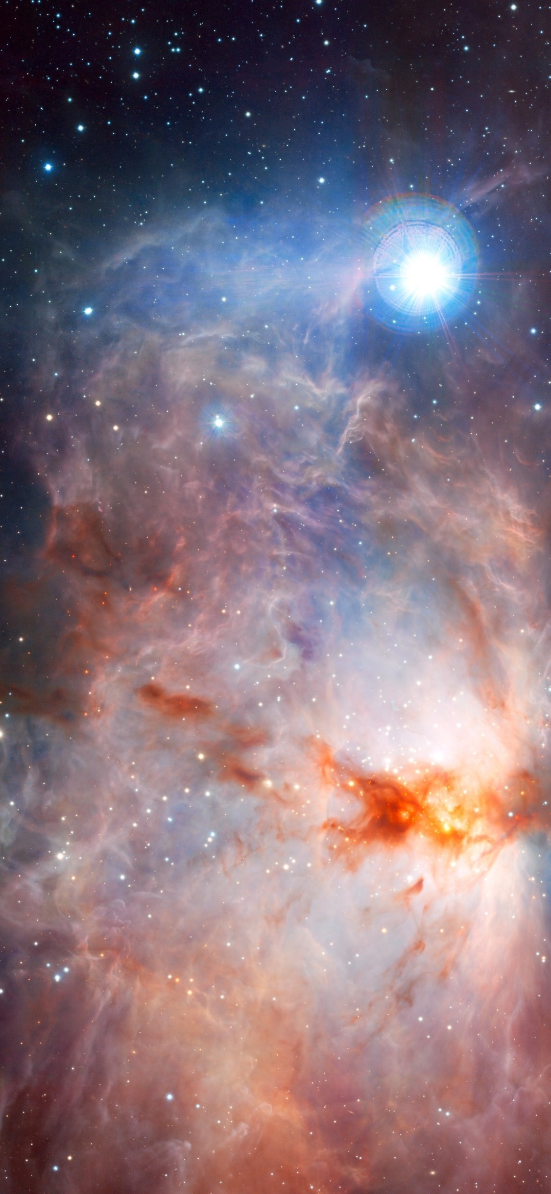Sci Fi Nebula, Space, 1125x2436, Phone HD Wallpaper