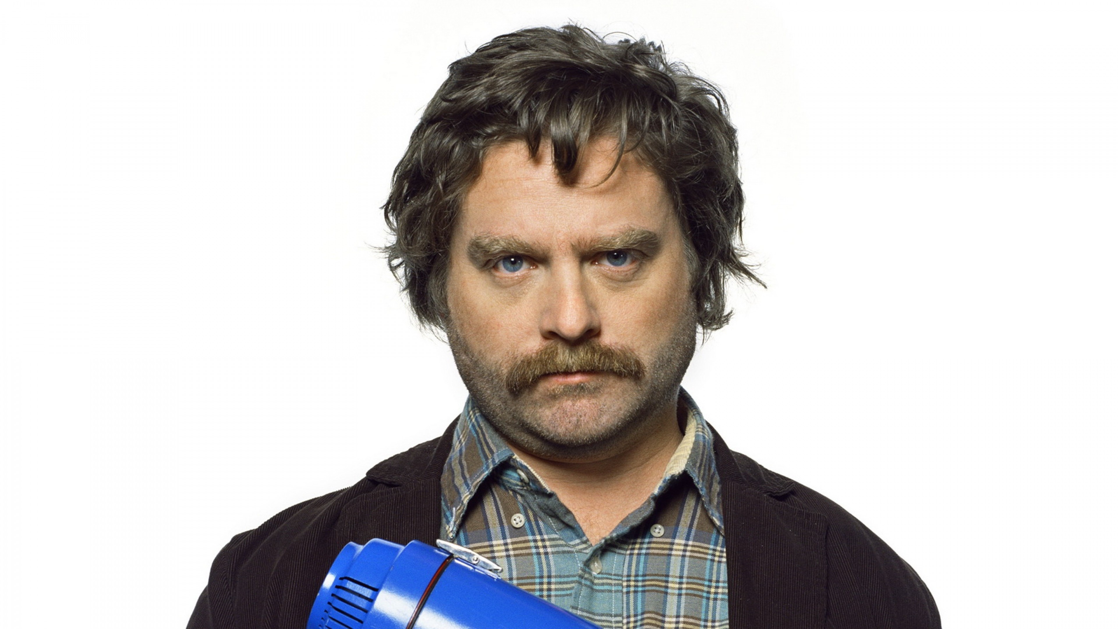 Zach Galifianakis, 4K, photo, HD Wallpaper