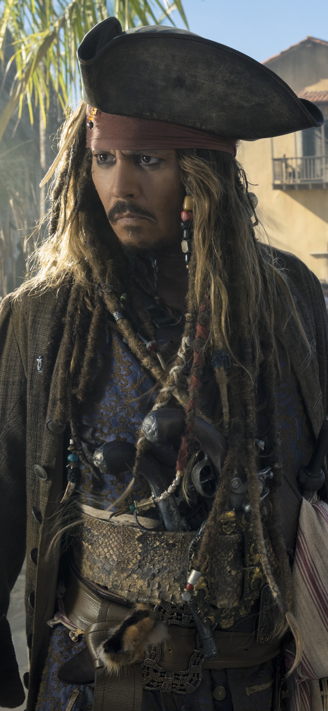 Movie Pirates Of The Caribbean: Dead Men Tell No Tales, Johnny Depp, Jack Sparrow, 1125x2436, Phone HD Wallpaper