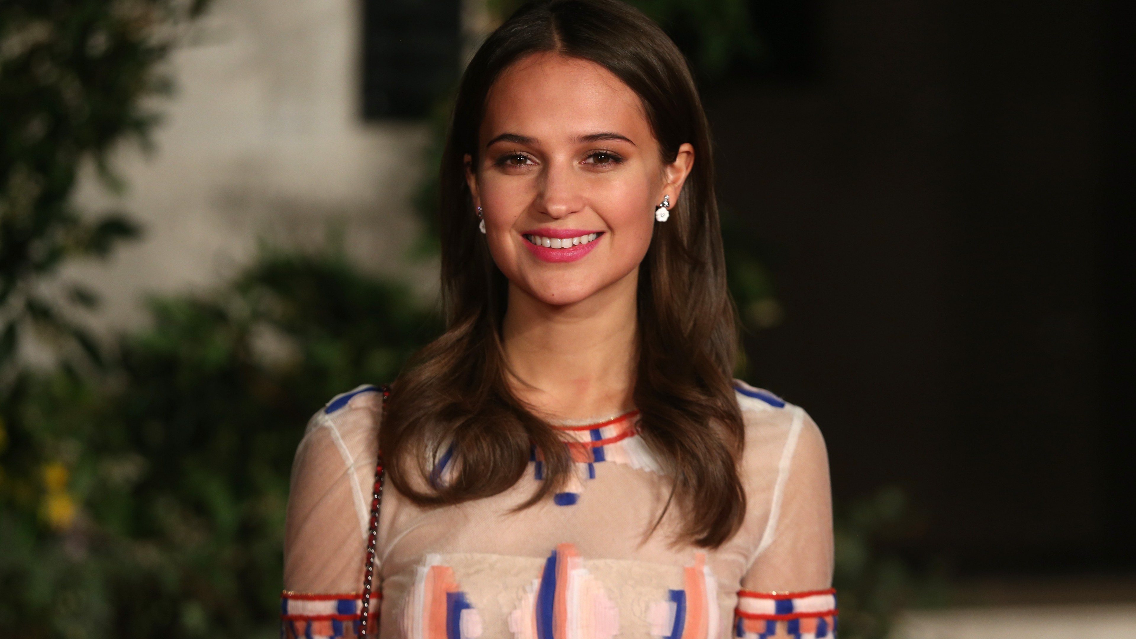 Alicia Vikander, 4K, photo, HD Wallpaper