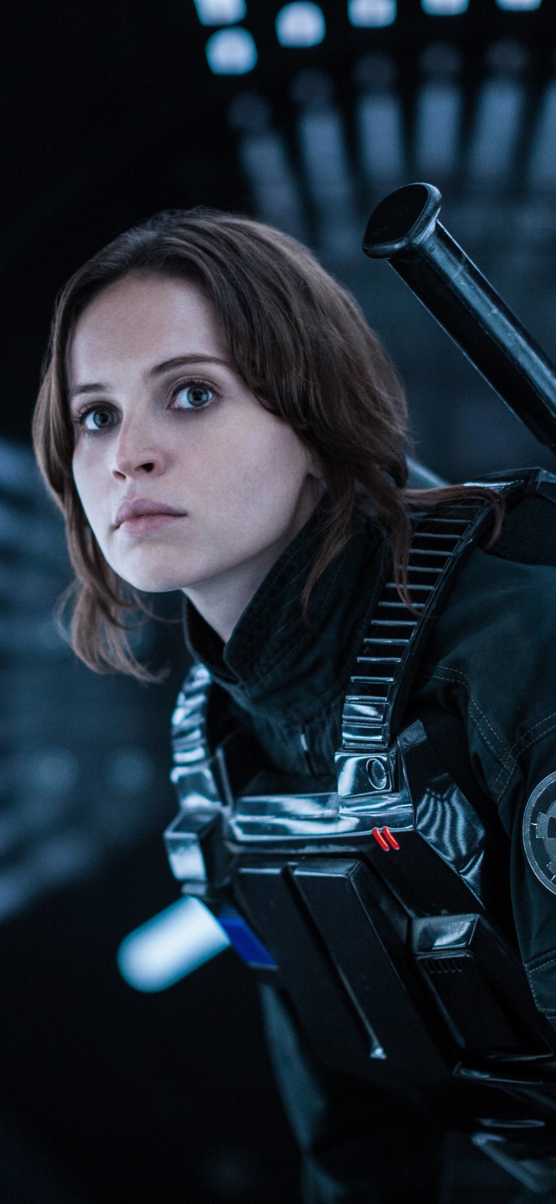 Movie Rogue One: A Star Wars Story, Felicity Jones, Jyn Erso, Star Wars, 1125x2436, Phone HD Wallpaper