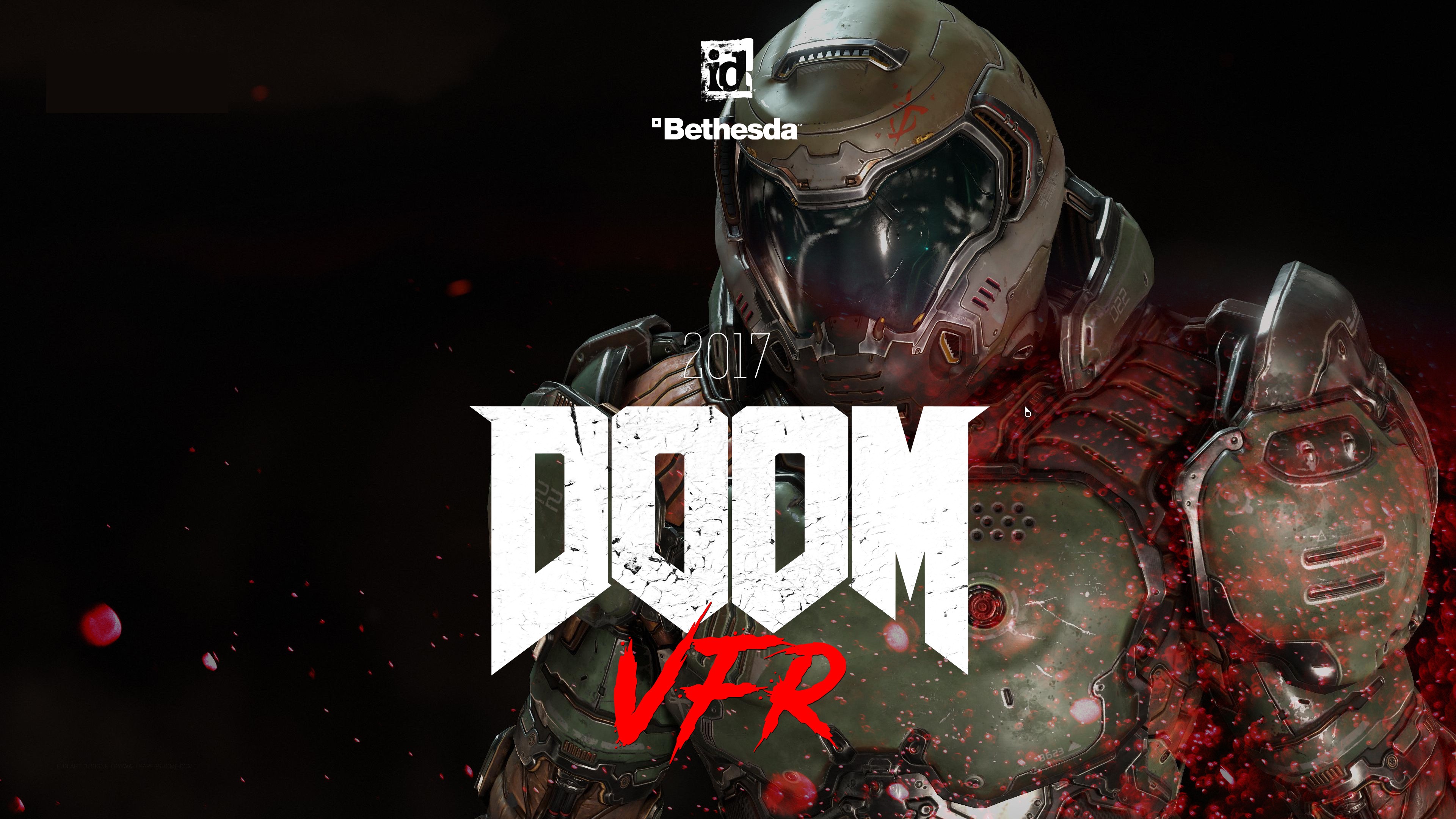 Doom VFR, 4k, VR, E3 2017, HD Wallpaper