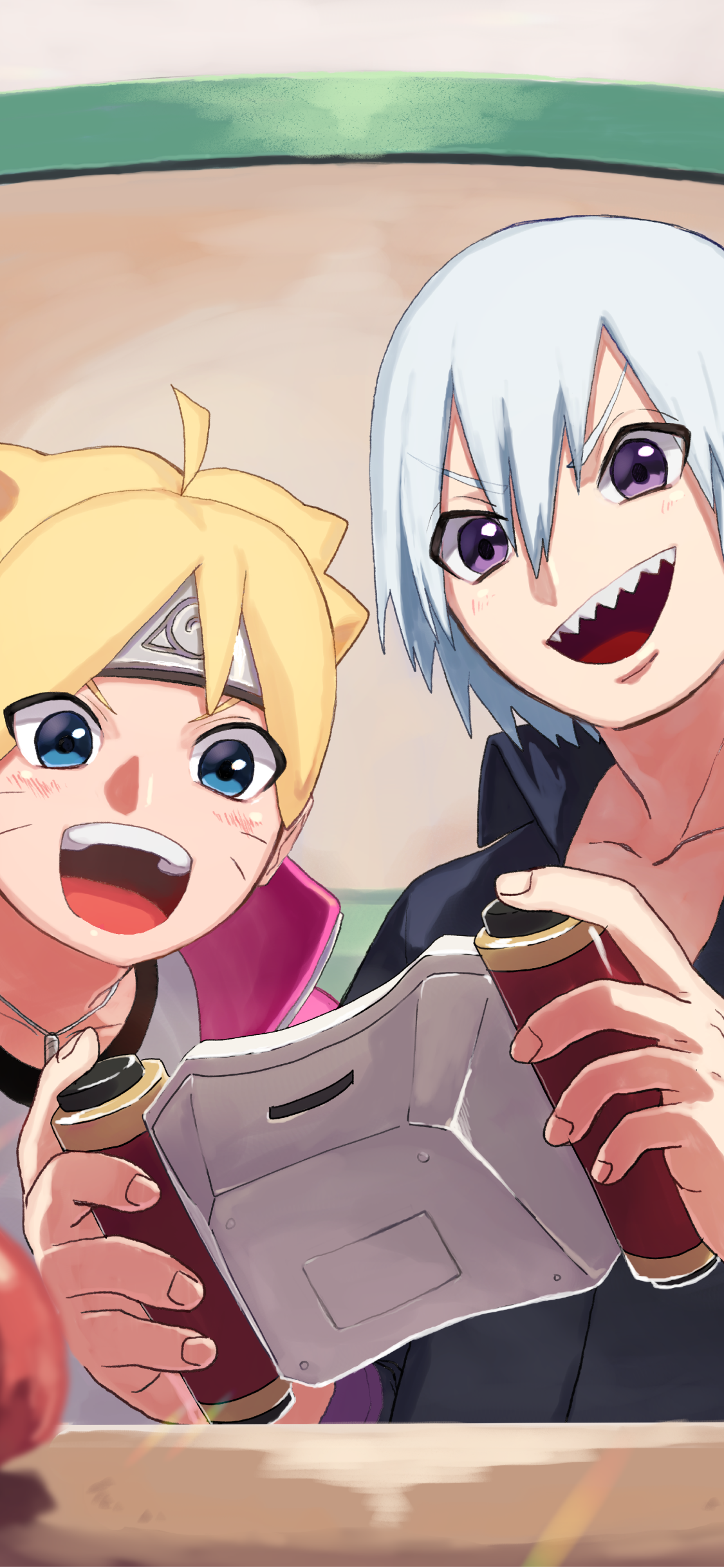 Anime Boruto, Boruto Uzumaki, Suigetsu Hōzuki, 1125x2436, Phone HD Wallpaper