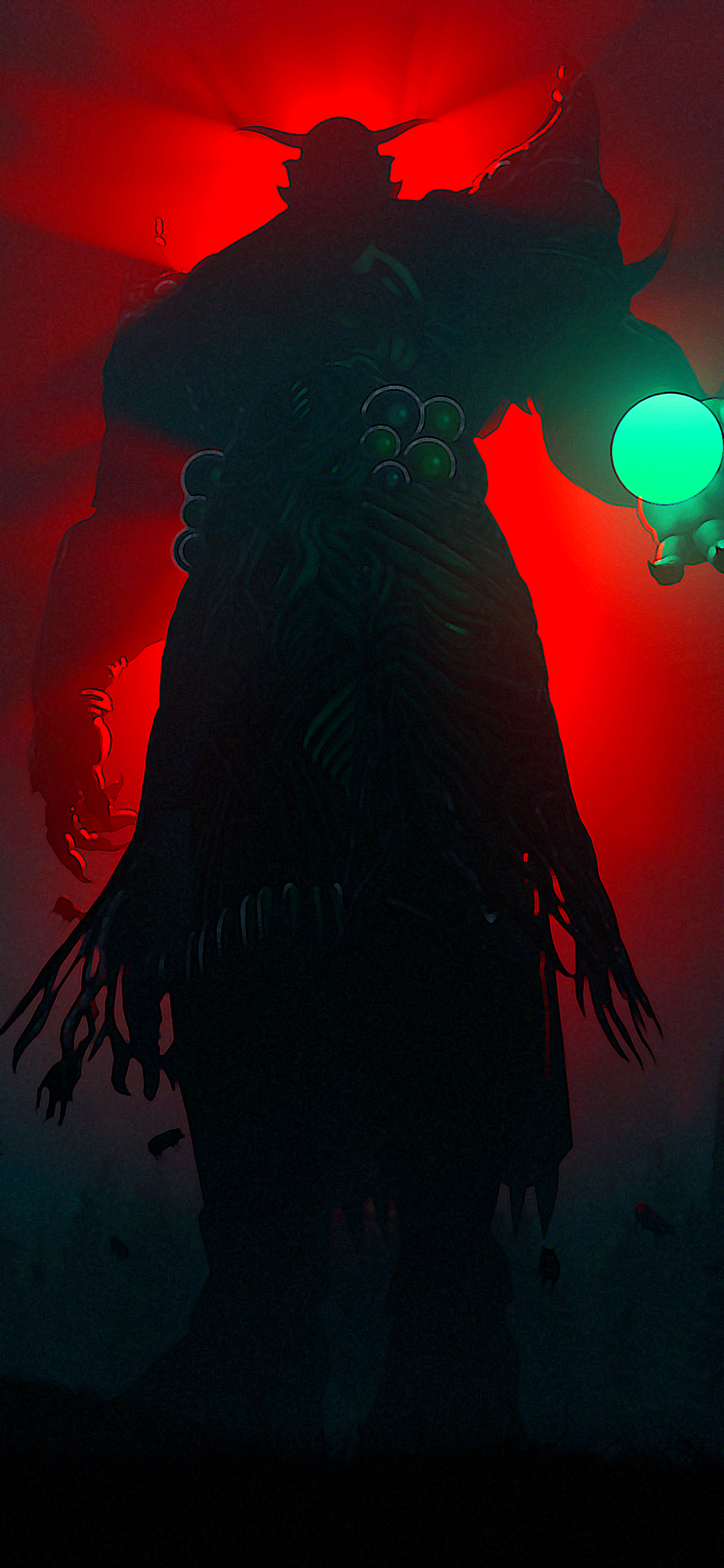 Dark Demon, Giant, 1125x2436, Phone HD Wallpaper