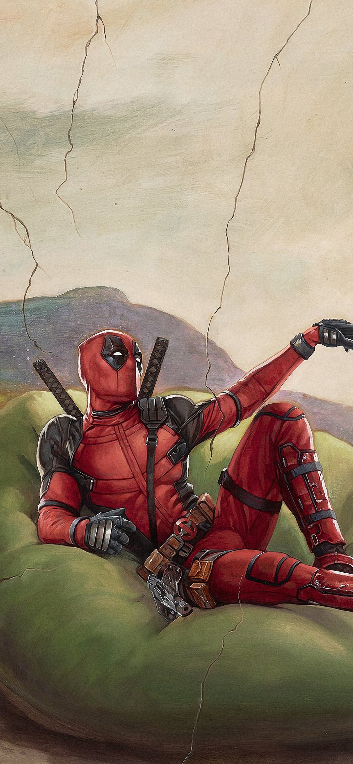 Movie Deadpool 2, Deadpool, 1125x2436, Phone HD Wallpaper